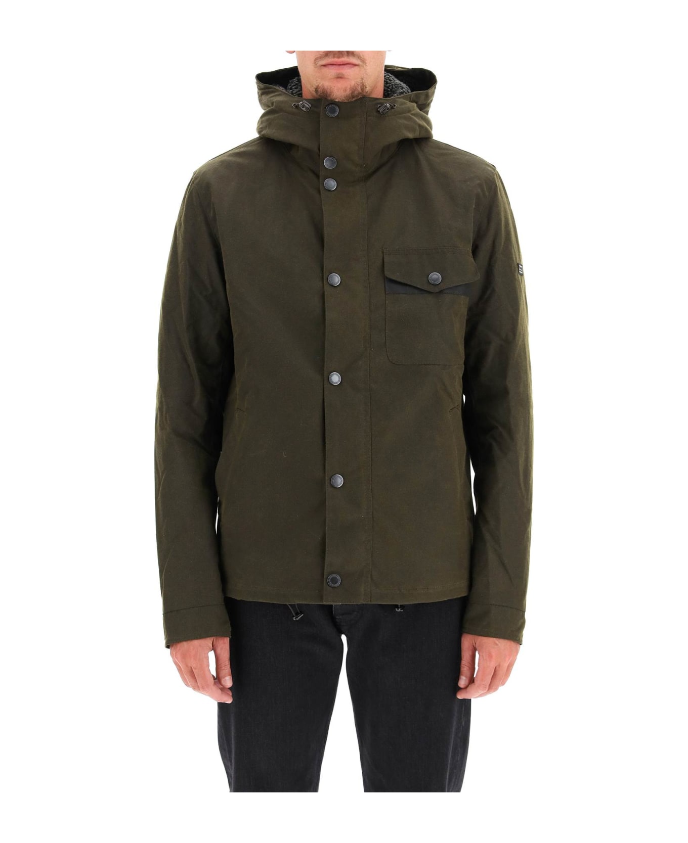 Barbour Hooded Winter Jacket - Green