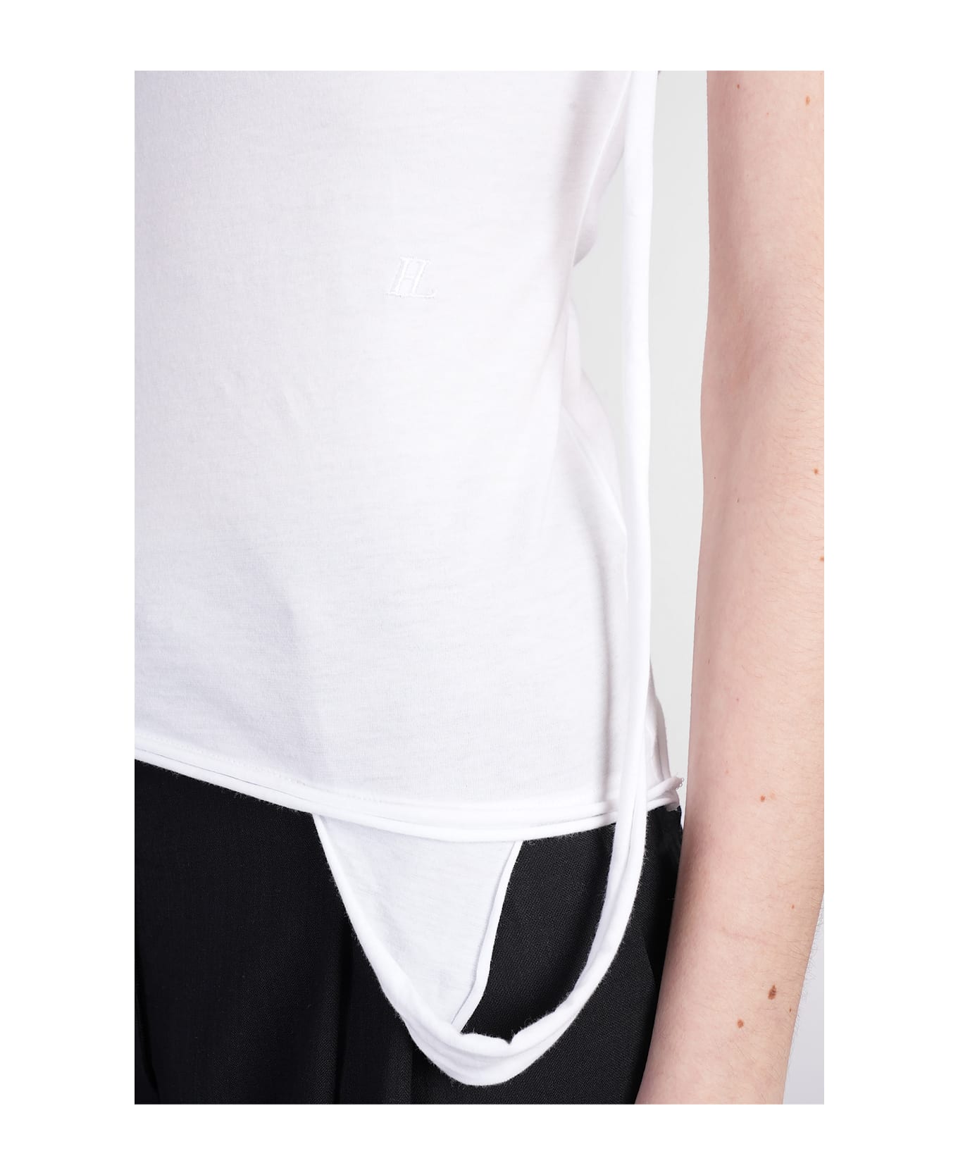 Helmut Lang Topwear In White Cotton - white