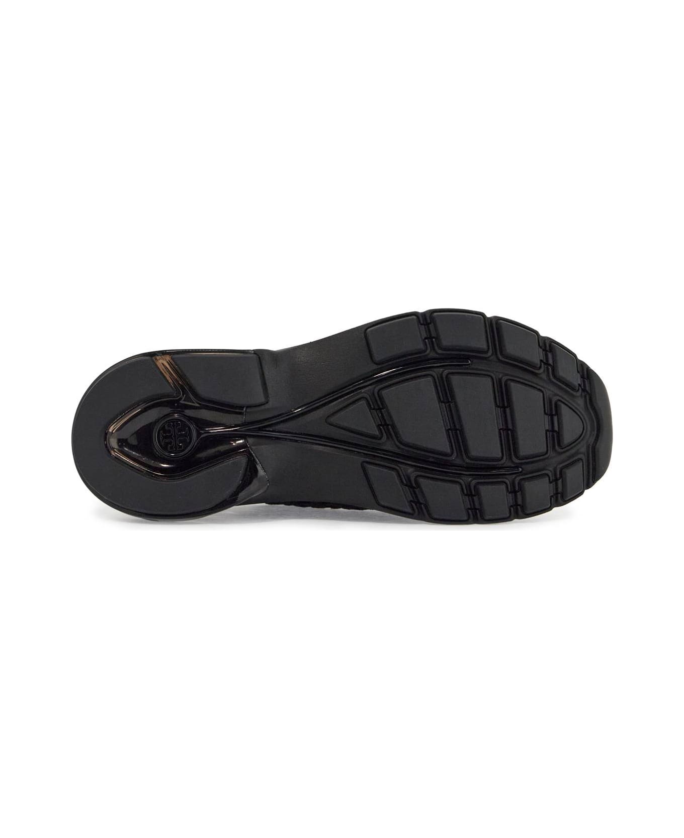 Tory Burch Good Luck Woven Trainers - PERFECT BLACK (Black)