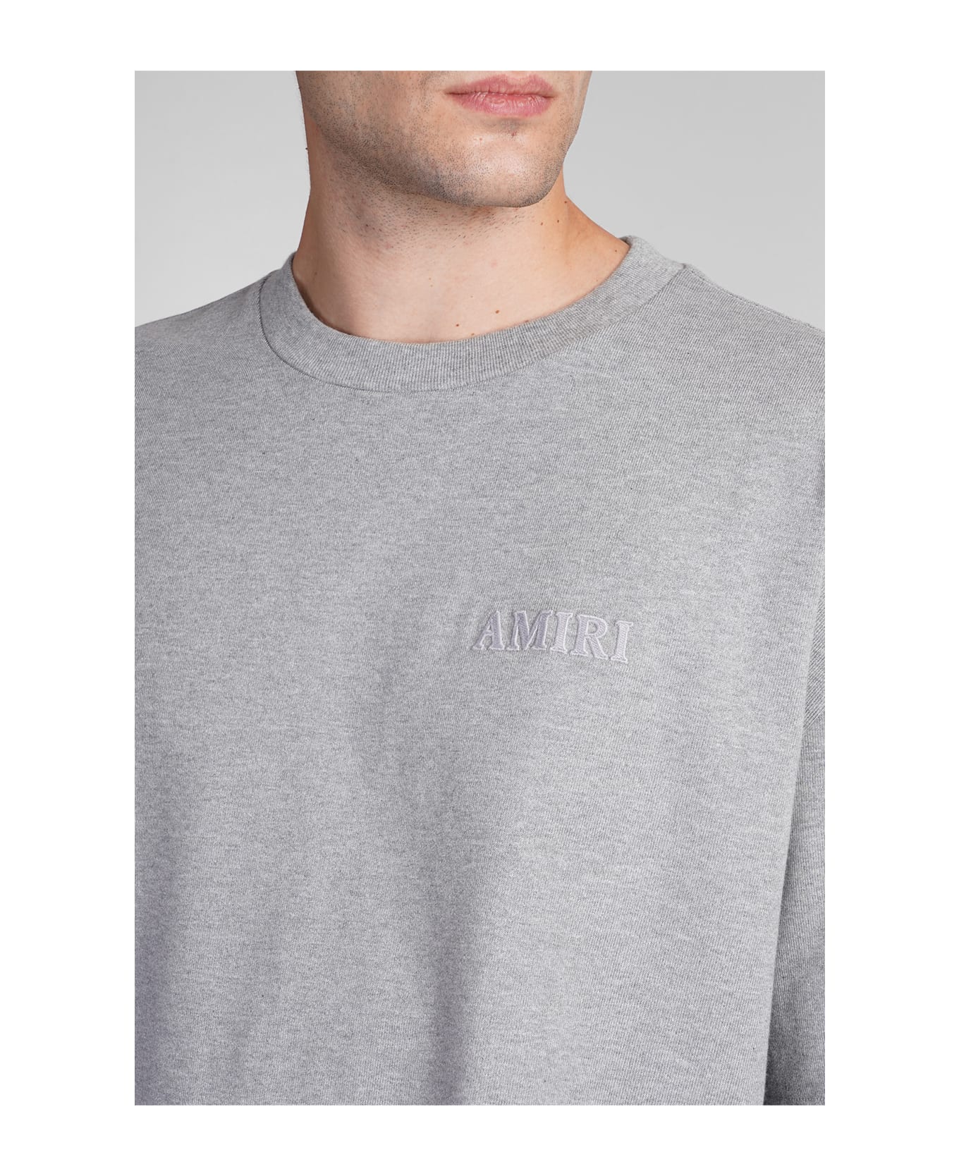 AMIRI T-shirt In Grey Cotton - grey