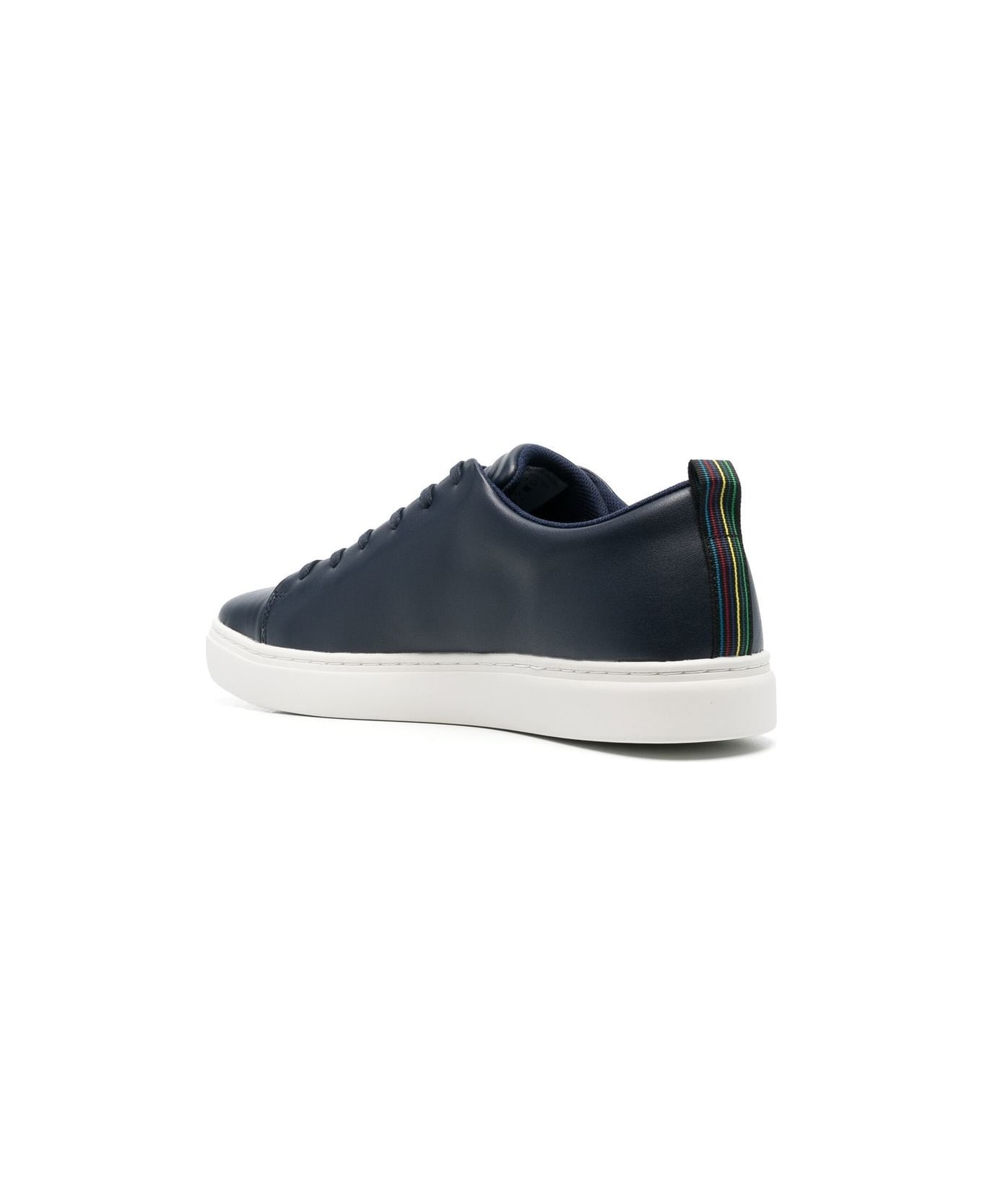 PS by Paul Smith Leather Sneakers - Blue