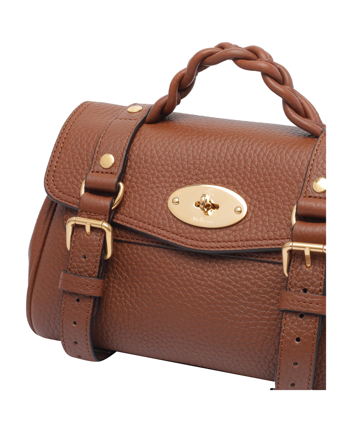 Mulberry Mini Alexa Handbag - Brown