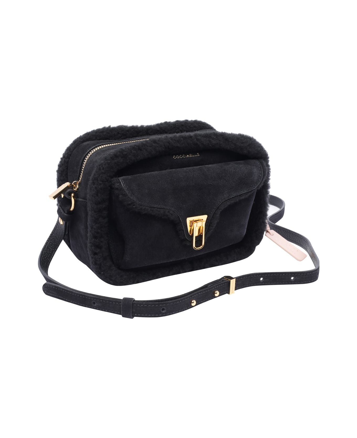 Coccinelle Beat Crossbody Bag - Noir/noir