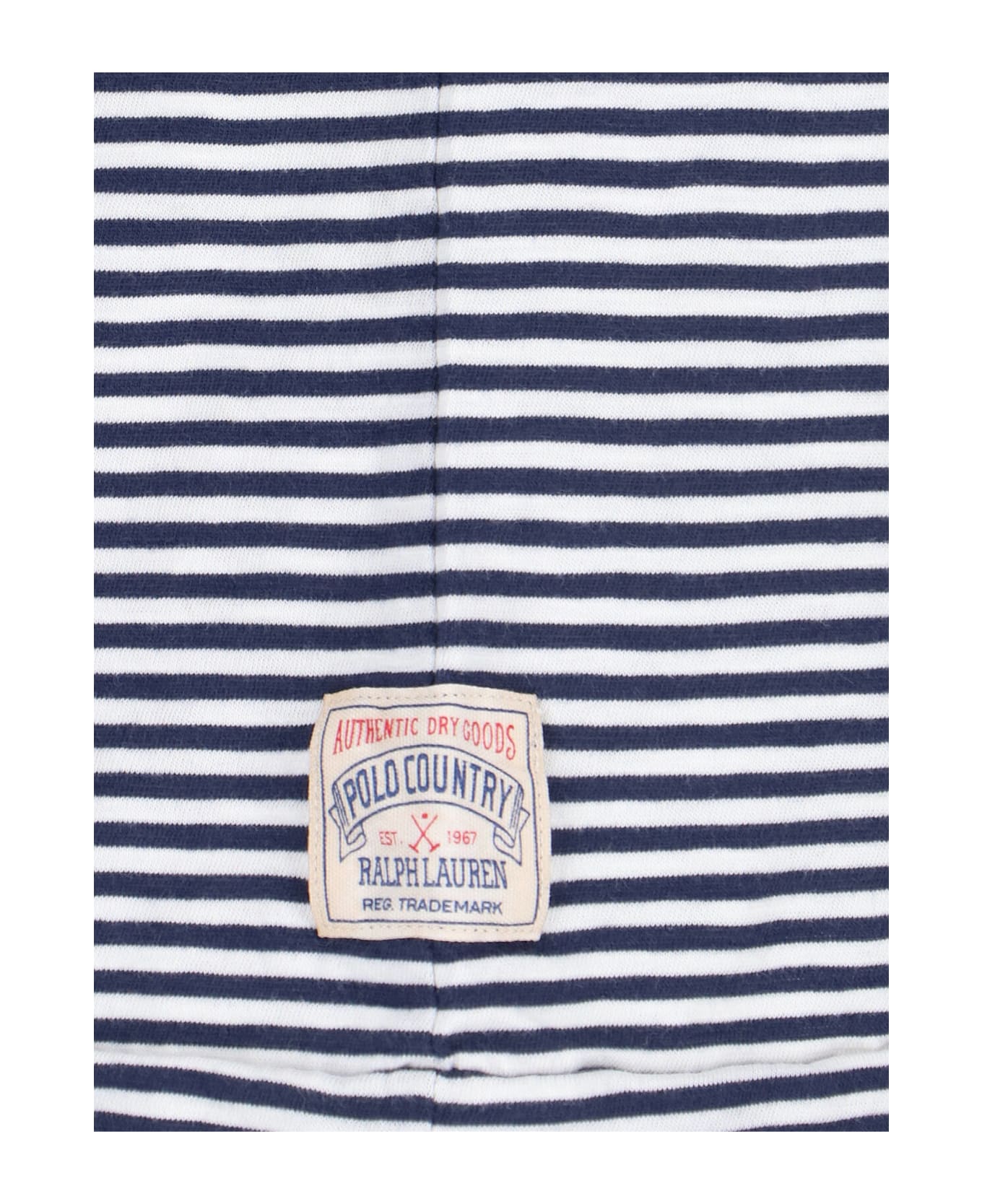 Ralph Lauren Stripe T-shirt - NEWPORT NAVY/NEVIS
