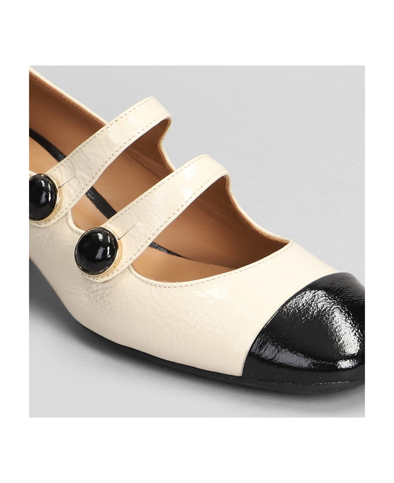 Roberto Festa Aura Pumps In Beige Leather - beige