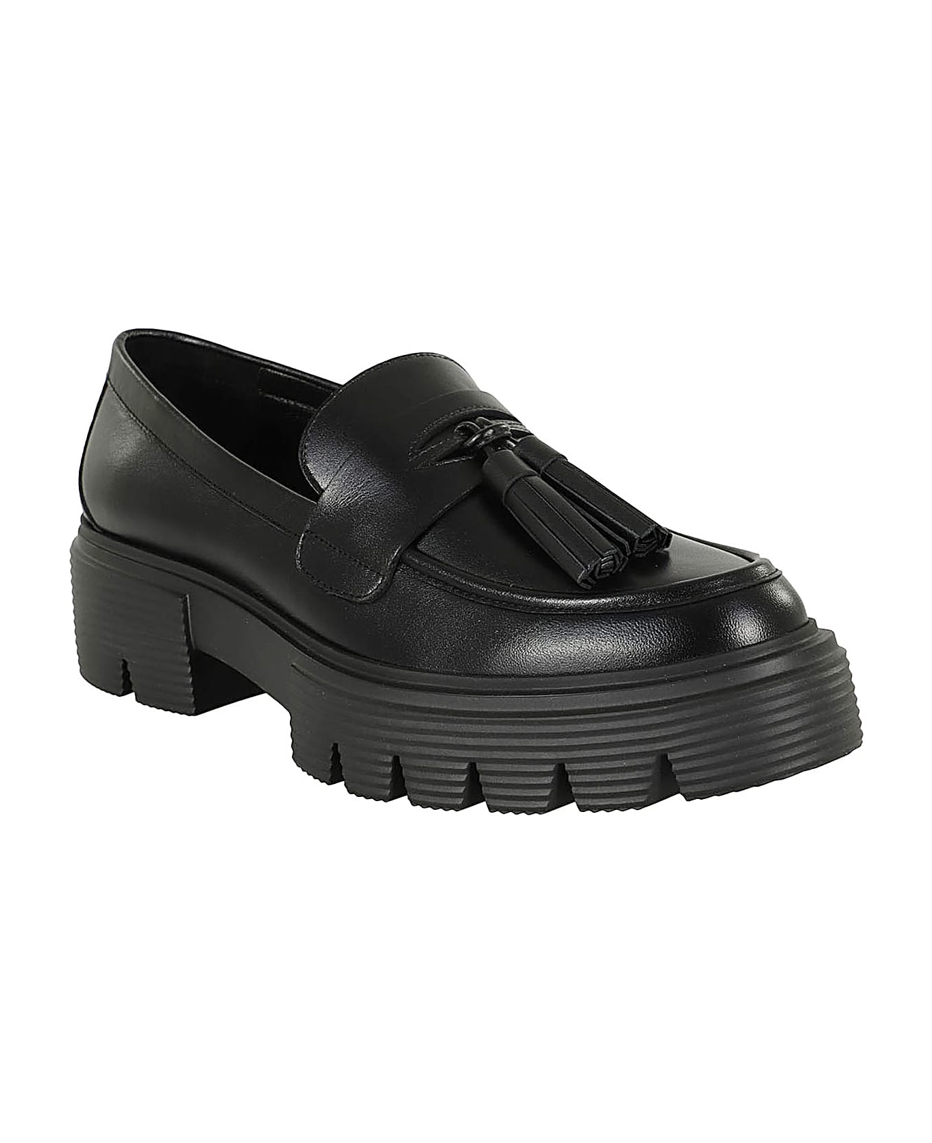 Stuart Weitzman Nolita Tassel Loafer - Blk Black