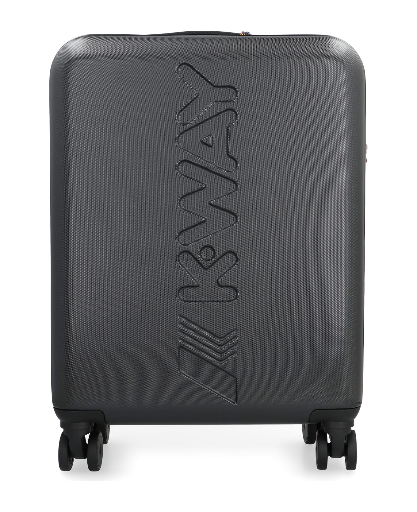 K-Way Polycarbonate Hardshell Small Trolley - Black