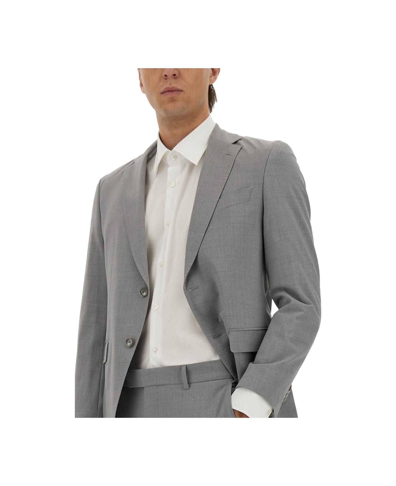 Hugo Boss Slim Fit Dress - GREY