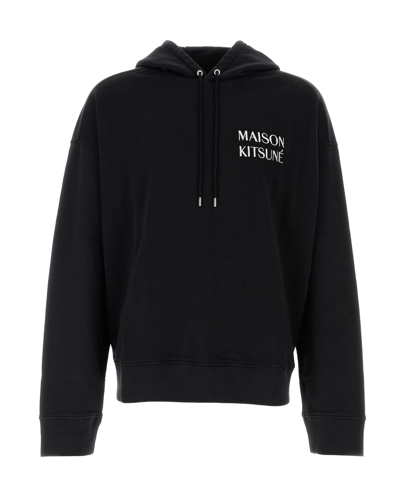 Maison Kitsuné Waterfall Oversize Hoodie - BLACK