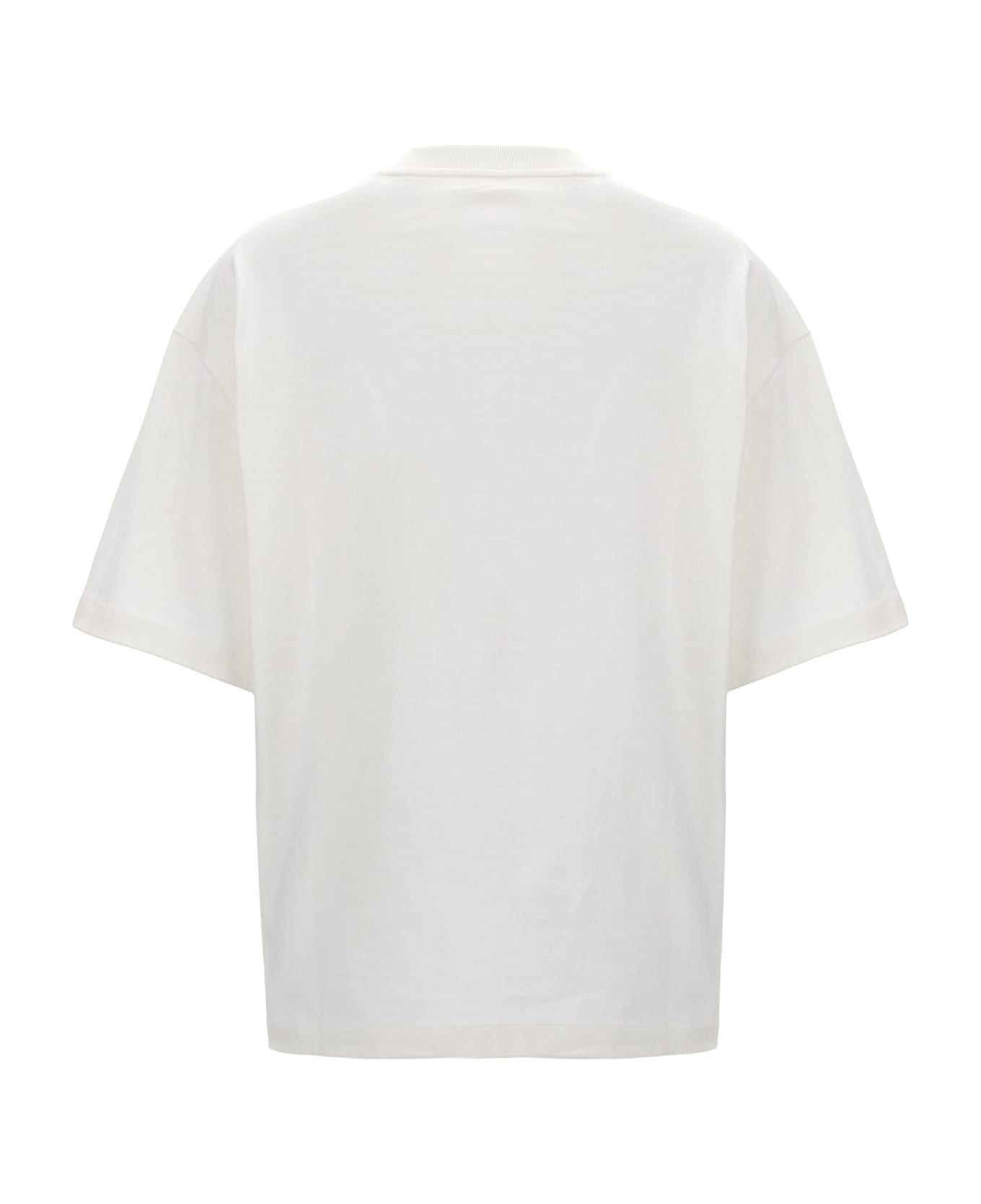 Jil Sander White Cotton T-shirt - White