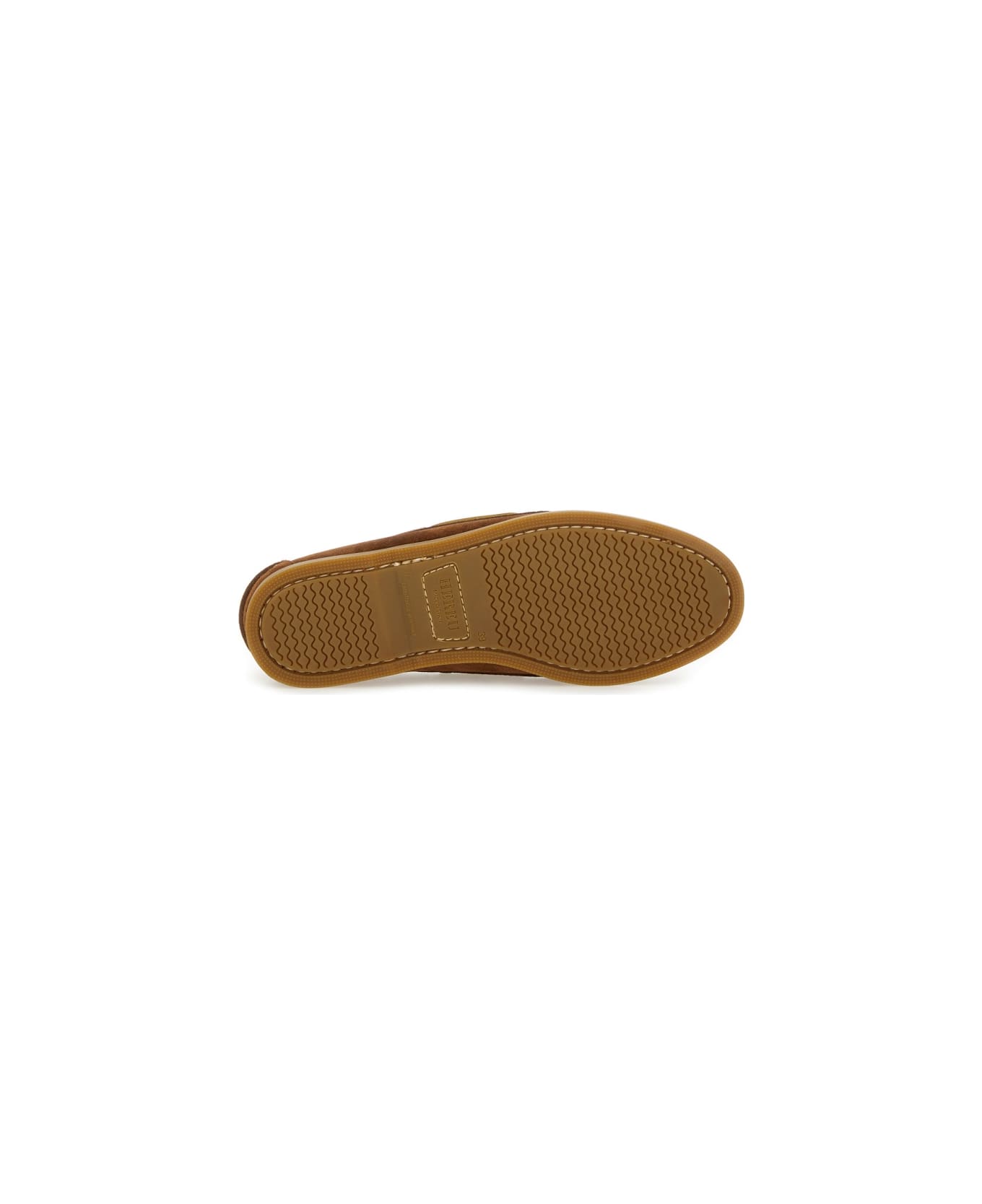 Hereu Lace-up Loafer - BROWN