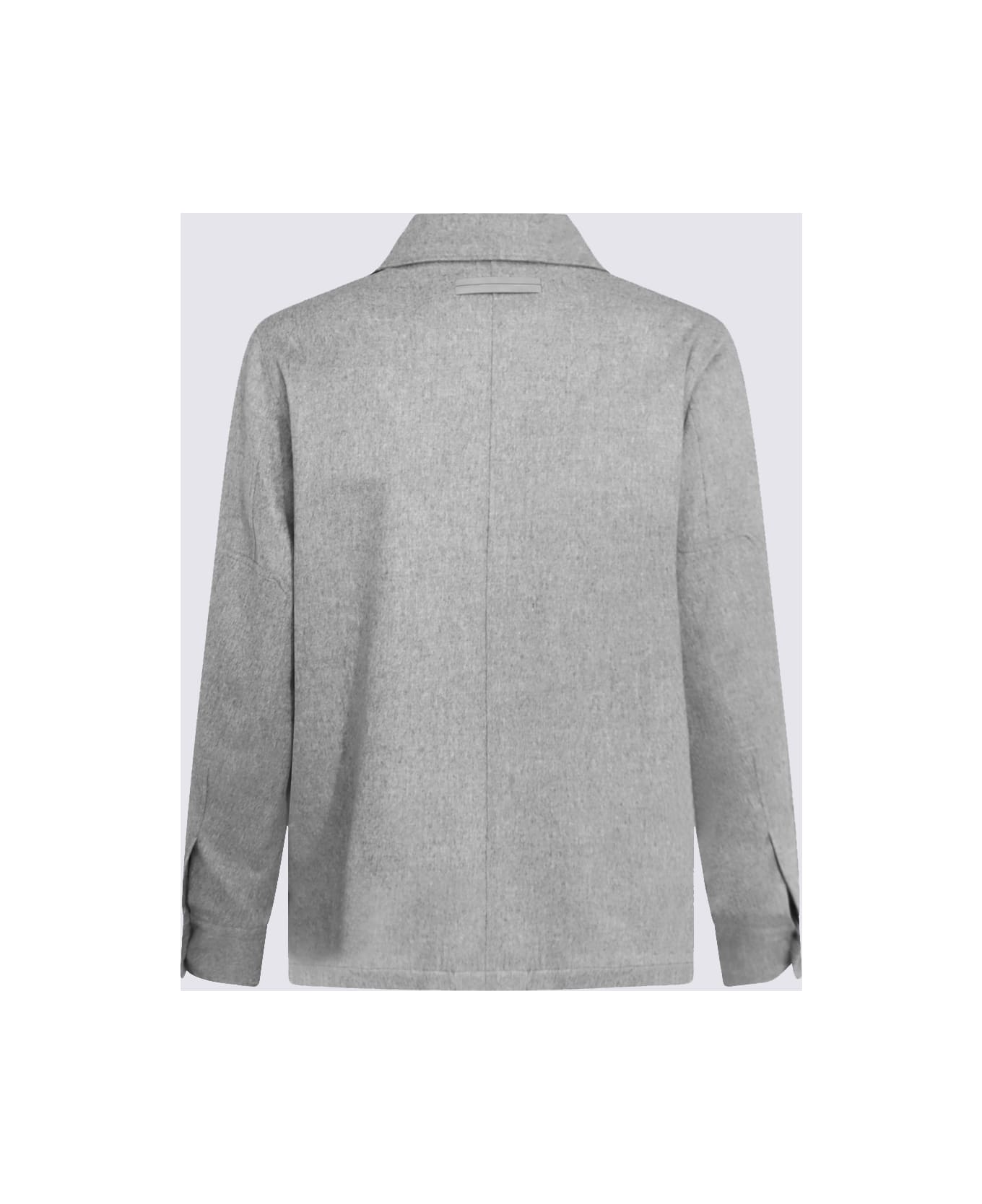 Zegna Grey Casual Jacket - Grey
