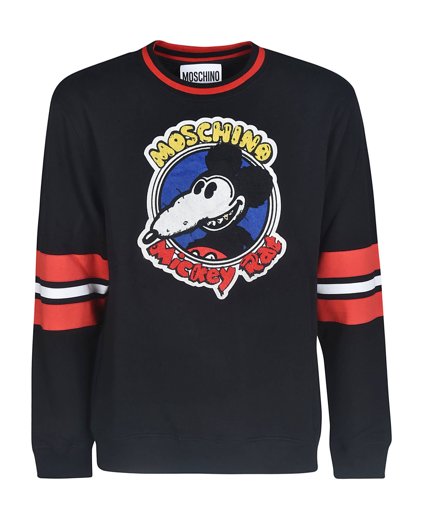 Moschino Mickey Rat Sweatshirt - Black/Multicolor