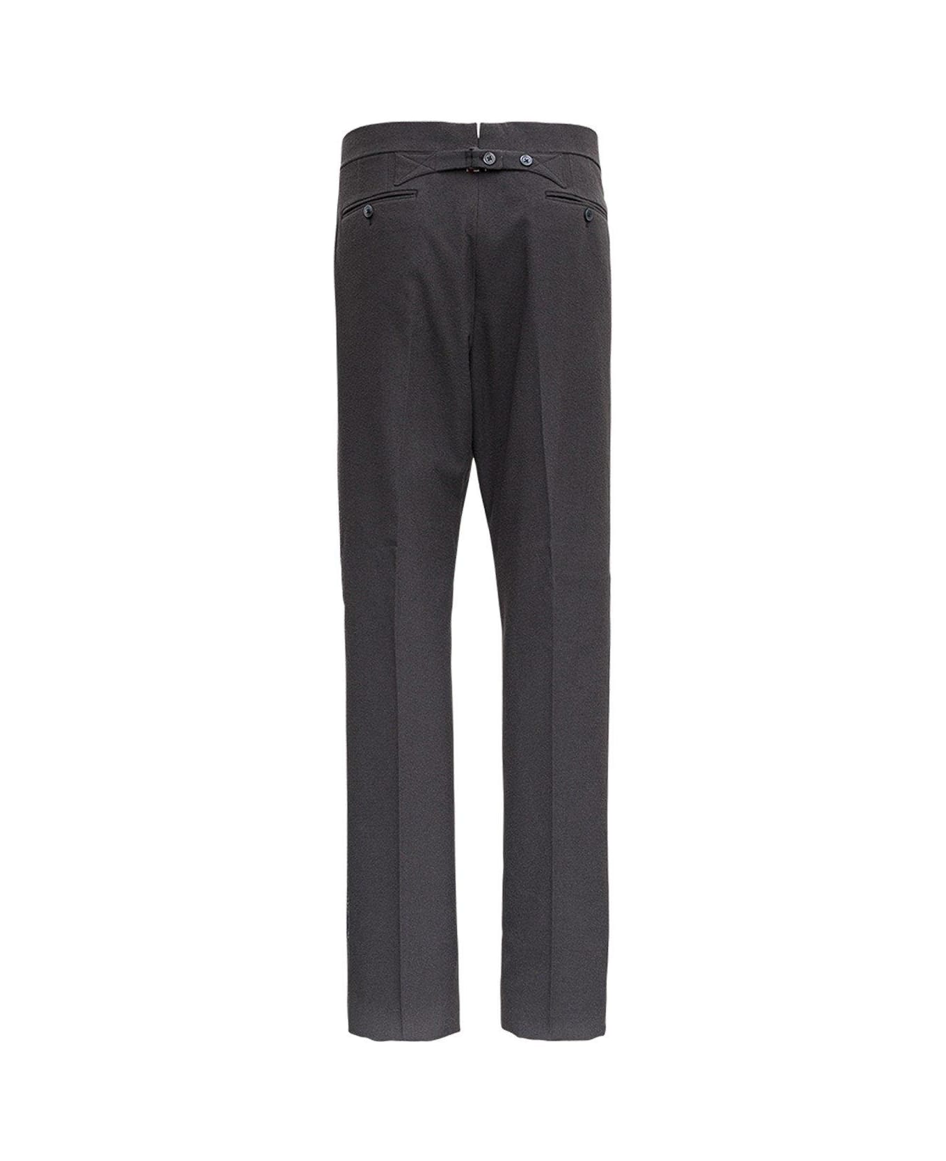 Thom Browne Engineered Stripe Trousers - Grey