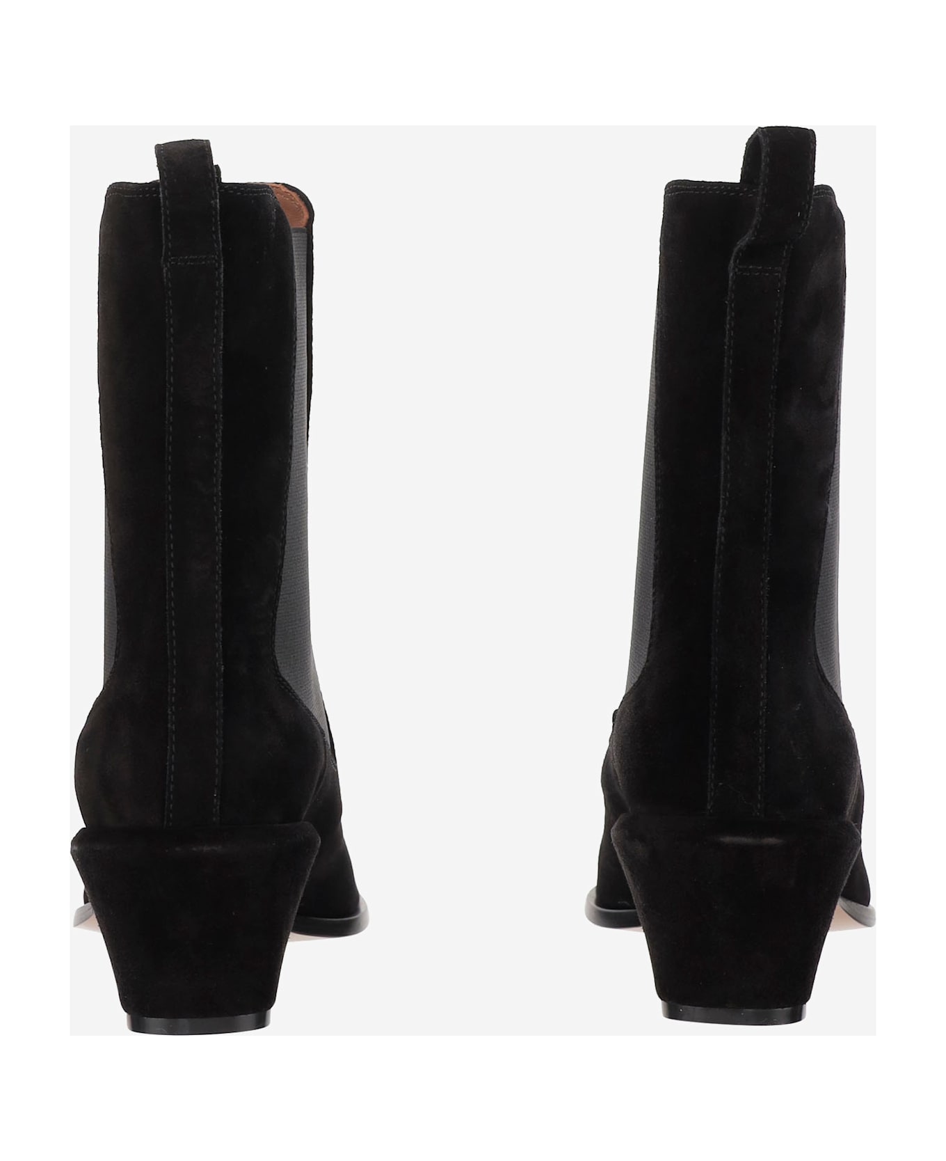 Paris Texas Bettina 50 Leather Ankle Boots - Black