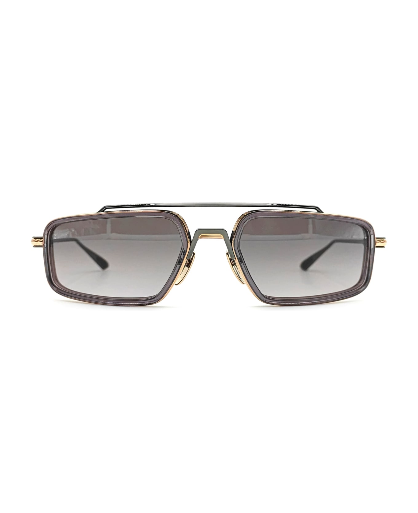 Chrome Hearts Eader - Gold Plated / Gunmetal Sunglasses - gold/grey