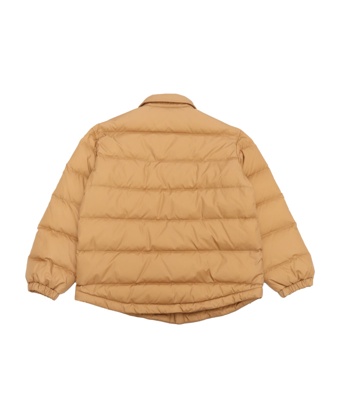 Fendi New Nylon Down Jacket - BEIGE