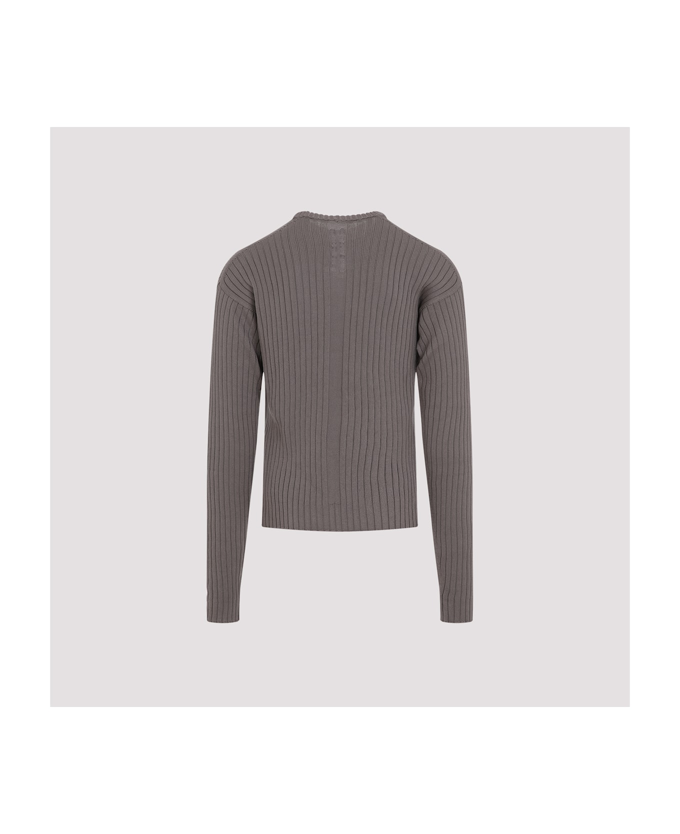 Rick Owens Round Neck Sweater - Dust