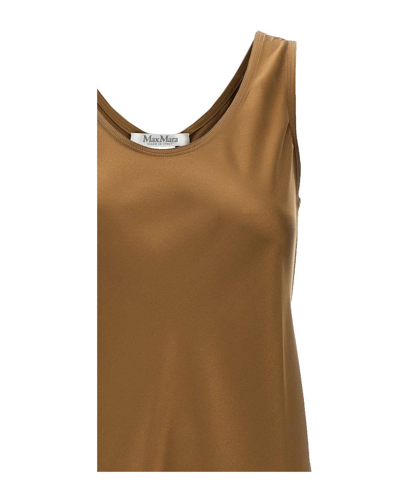 Max Mara Banio Dress - Brown