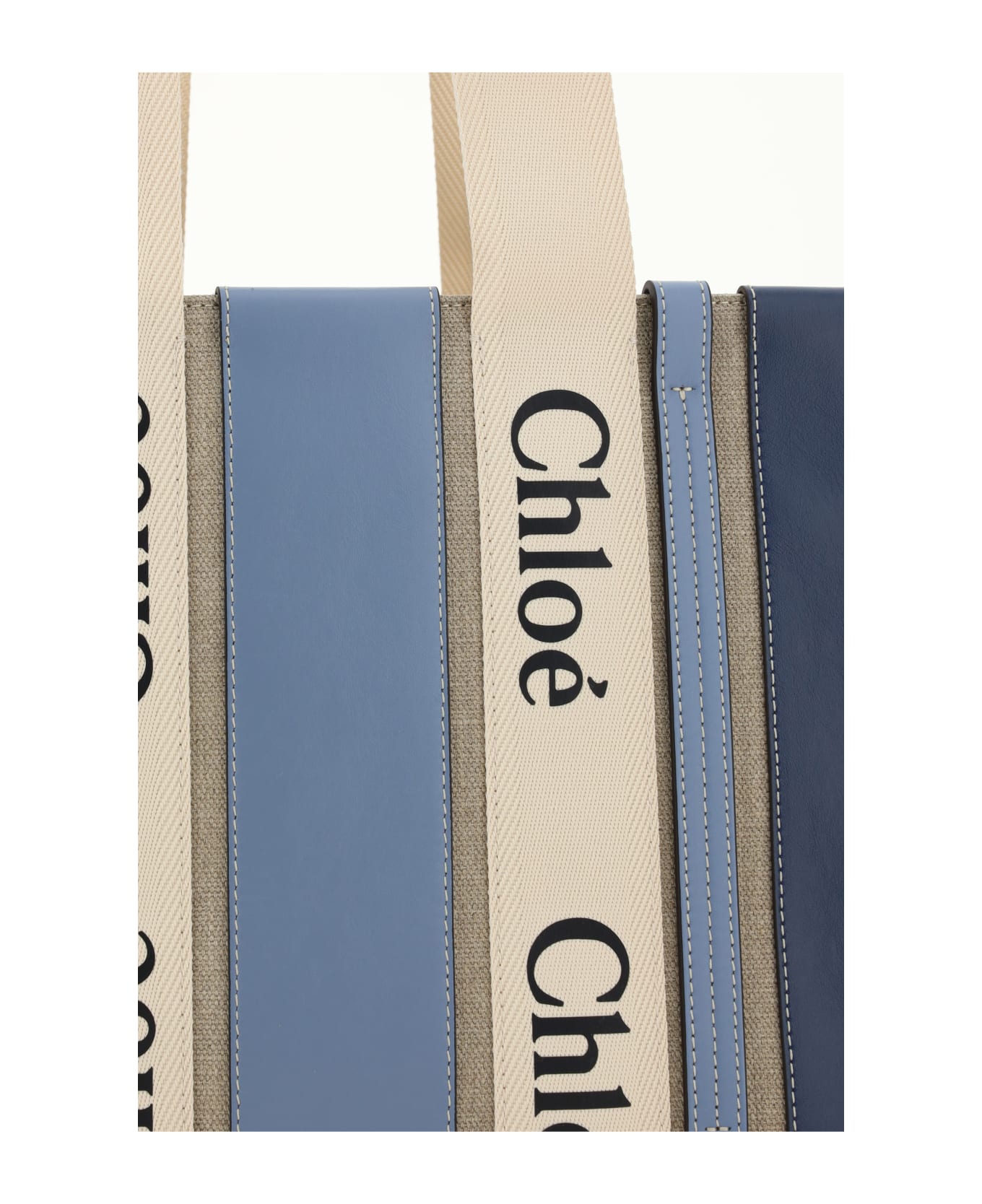 Chloé Woody Handbag - Shady Cobalt