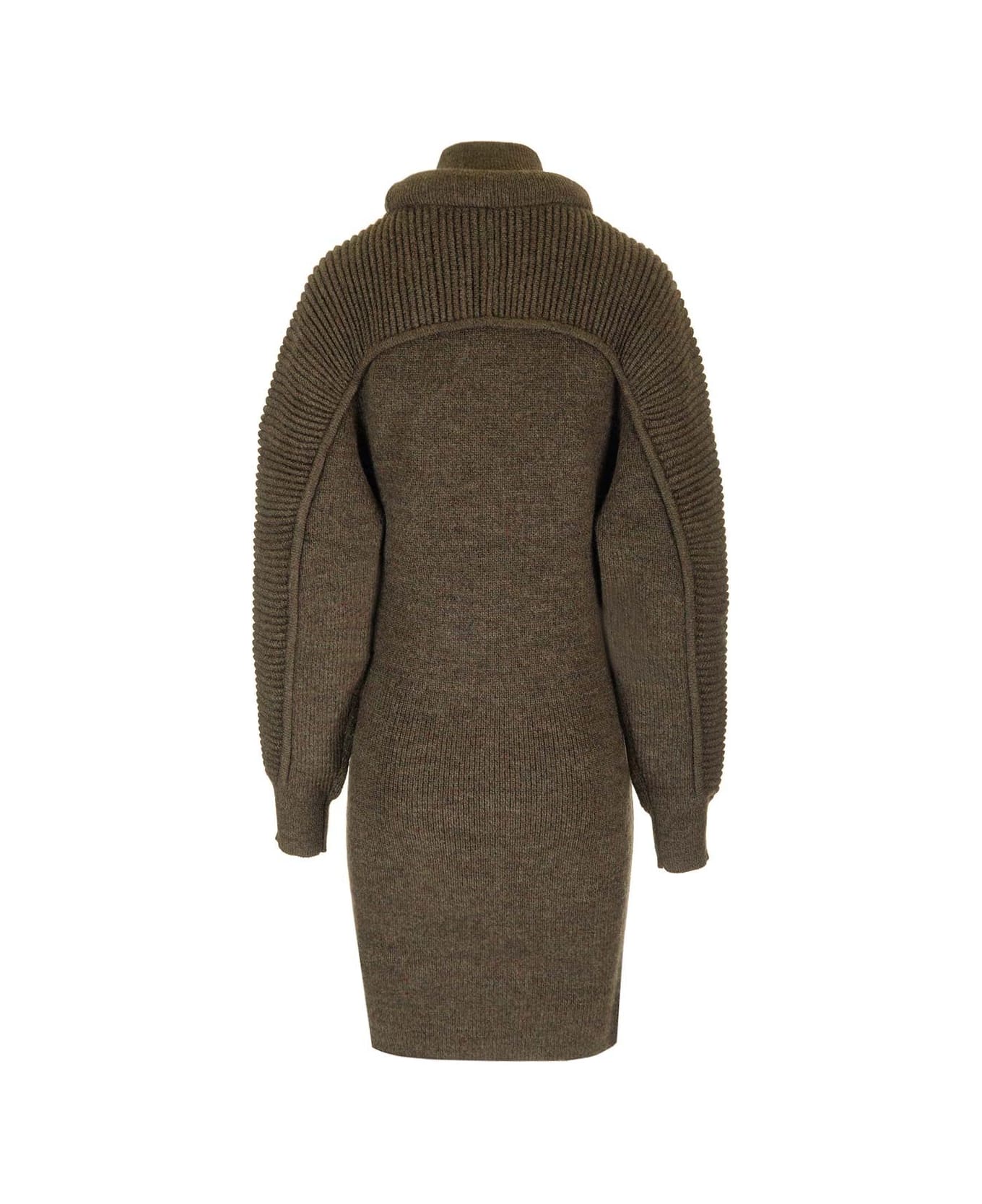 Isabel Marant 
hilda
 Short Dress - DARK KHAKI