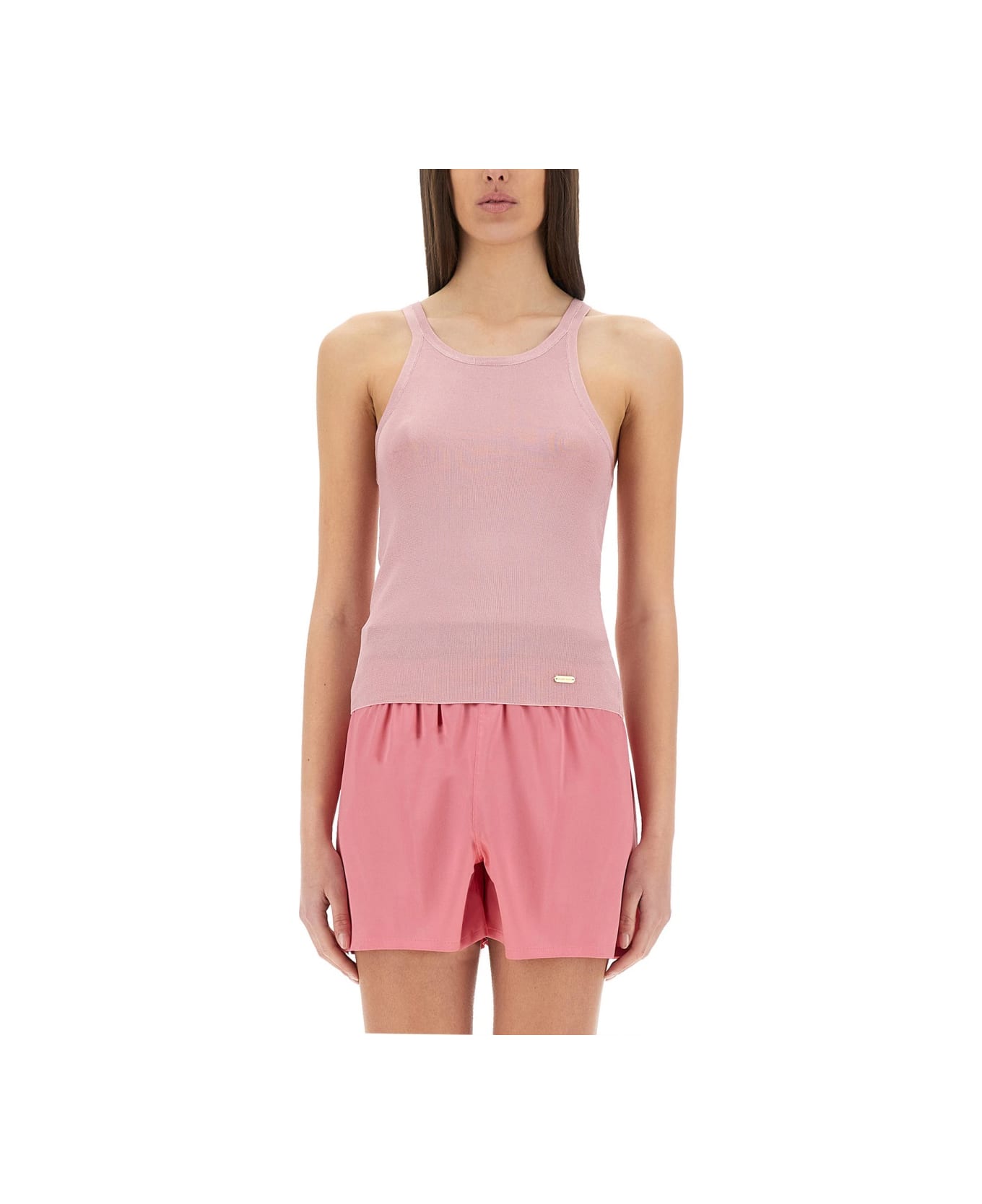 Tom Ford Silk Knit Tank Top - PINK