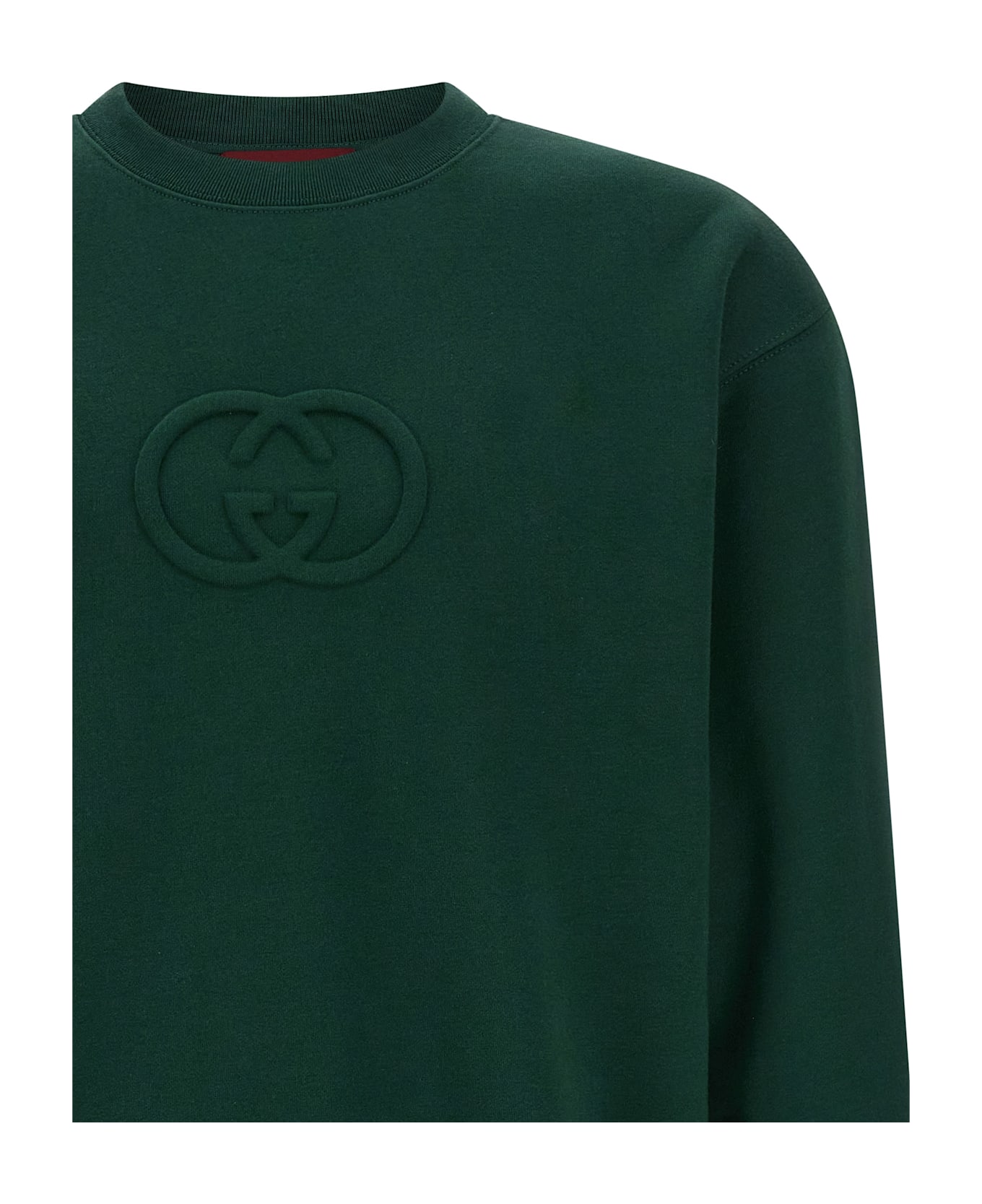 Gucci 
incrocio Gg
 Sweatshirt - Green