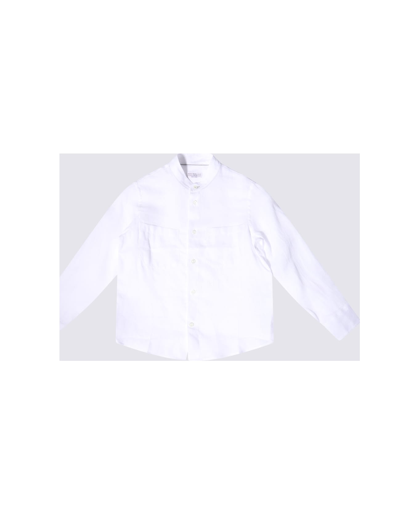 Brunello Cucinelli White Cotton Shirt - White シャツ