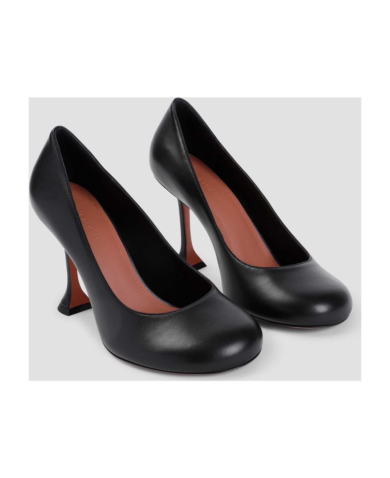 Amina Muaddi Iris Pumps - Black