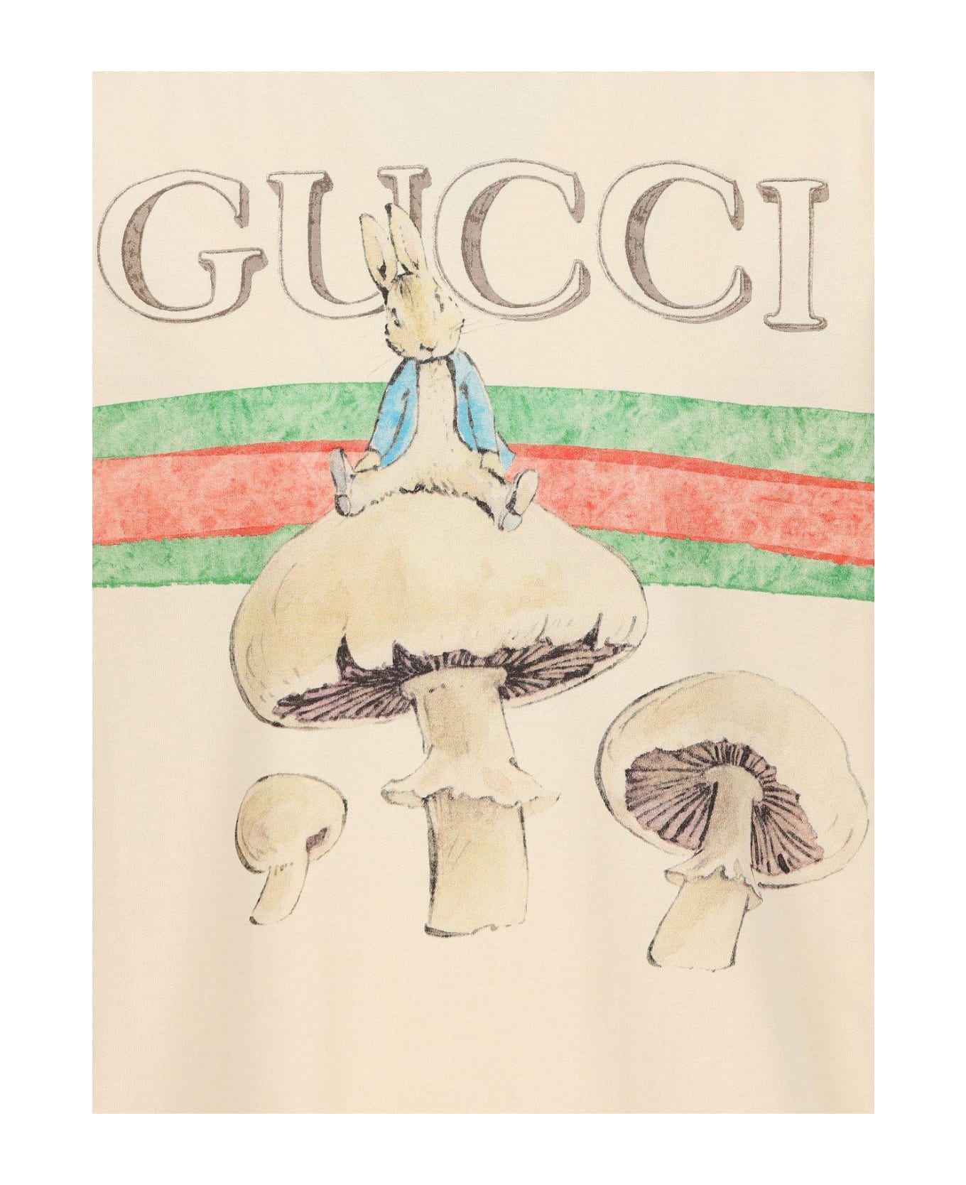 Gucci X Peter Rabbit Printed Jersey T-shirt - IVORY