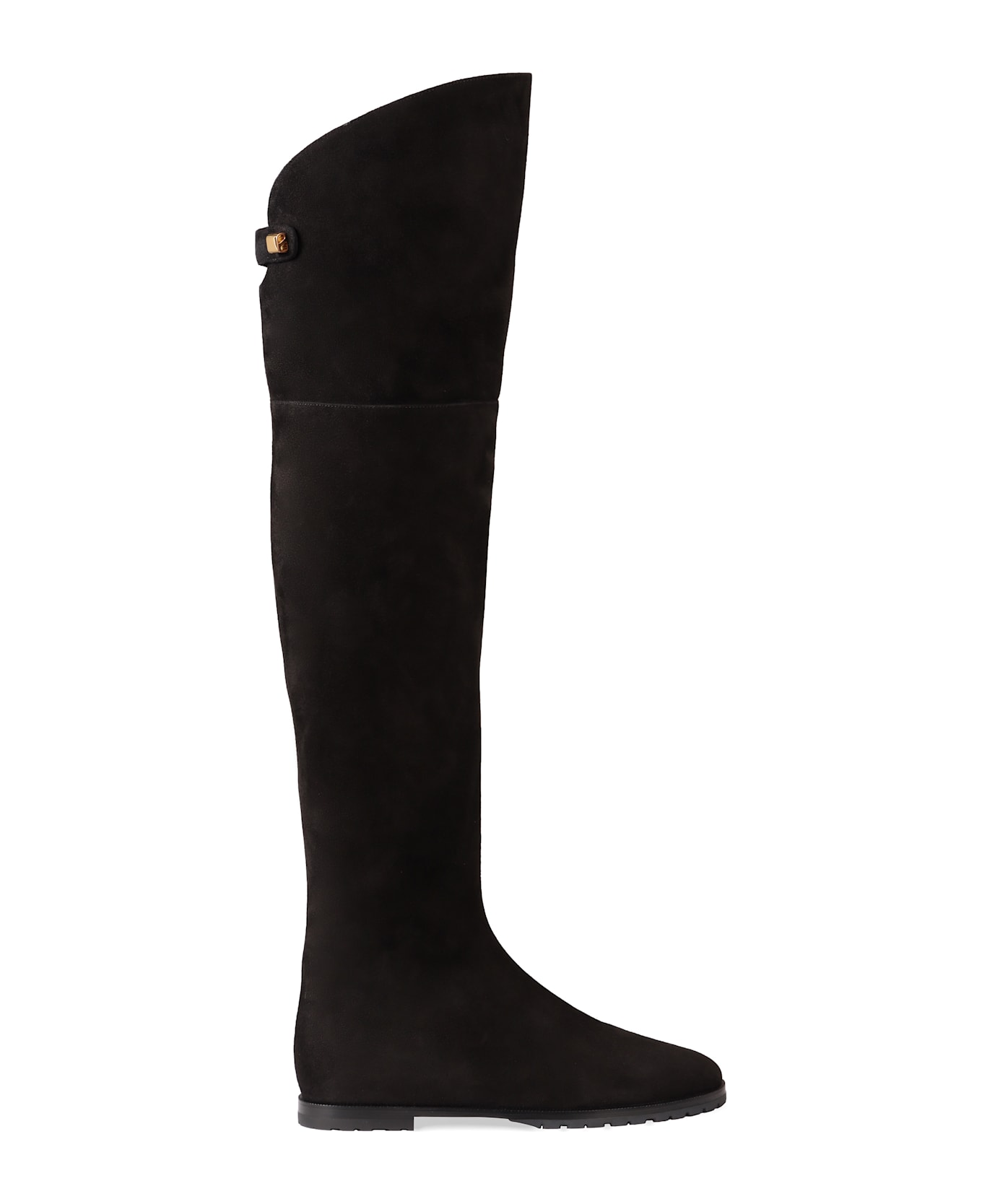 Maison Skorpios Stefania Over-the-knee Boots - black
