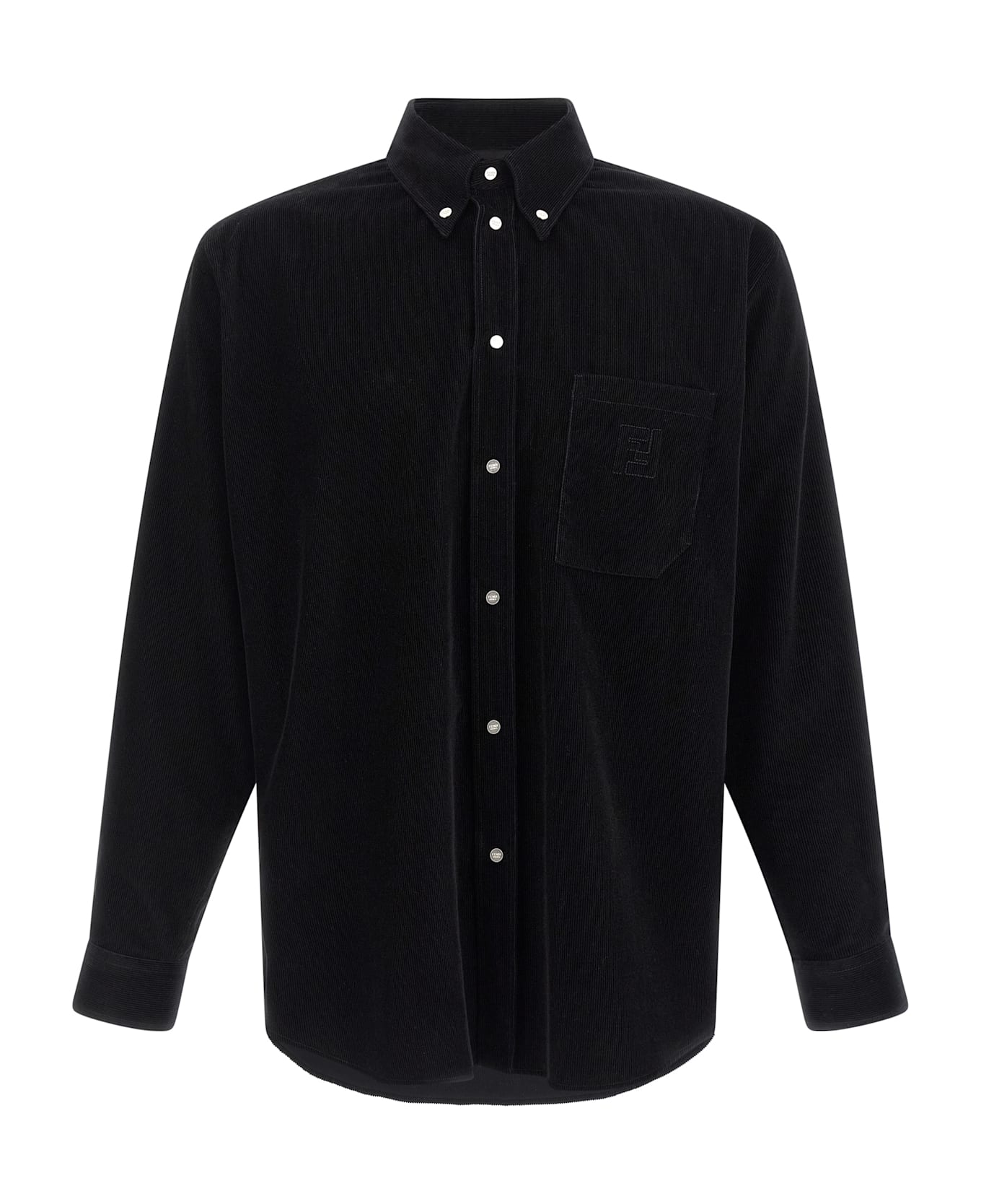 Fendi Corduroy Shirt - Black  