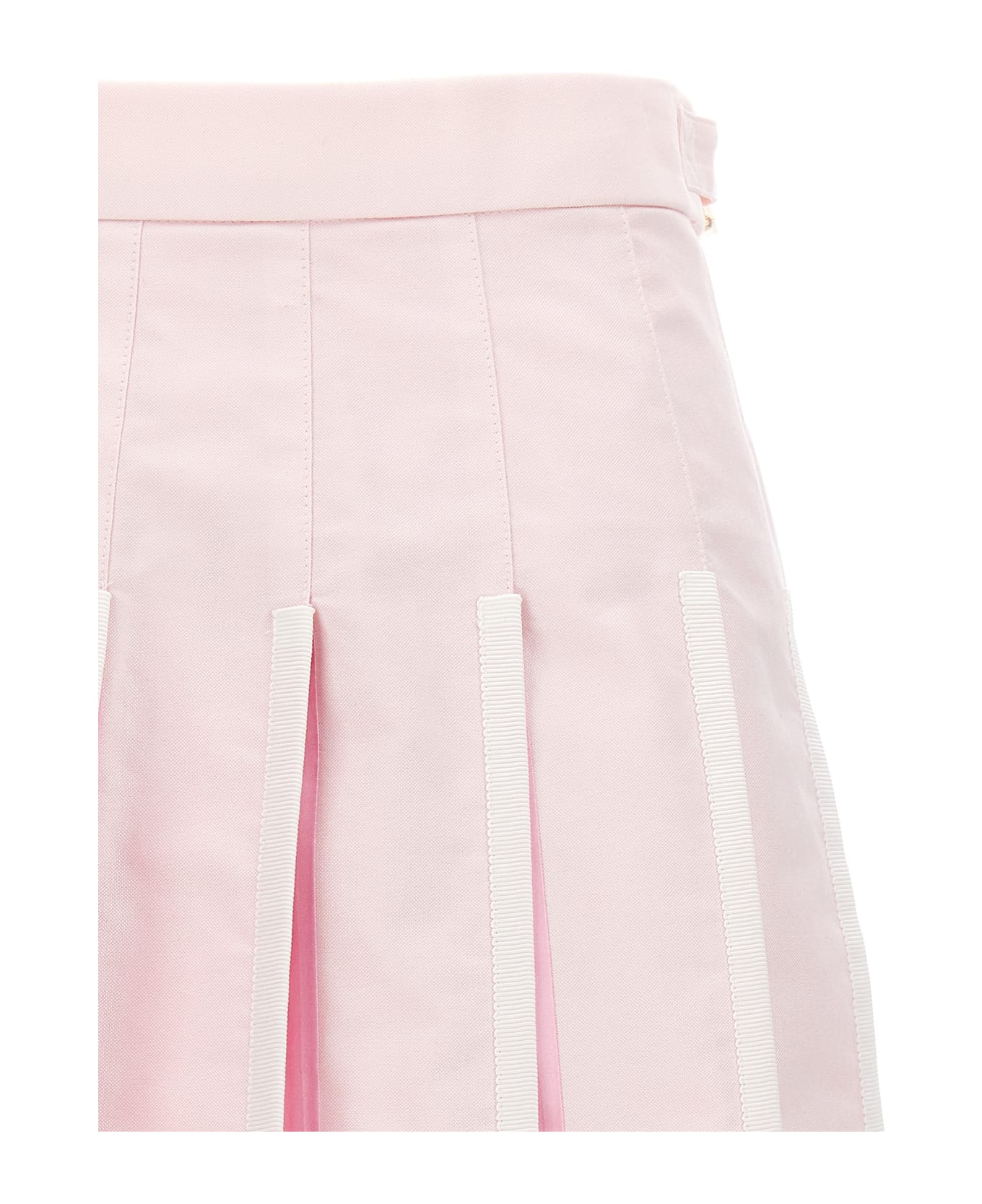 Thom Browne Pleated Oxford Skirt - Pink スカート