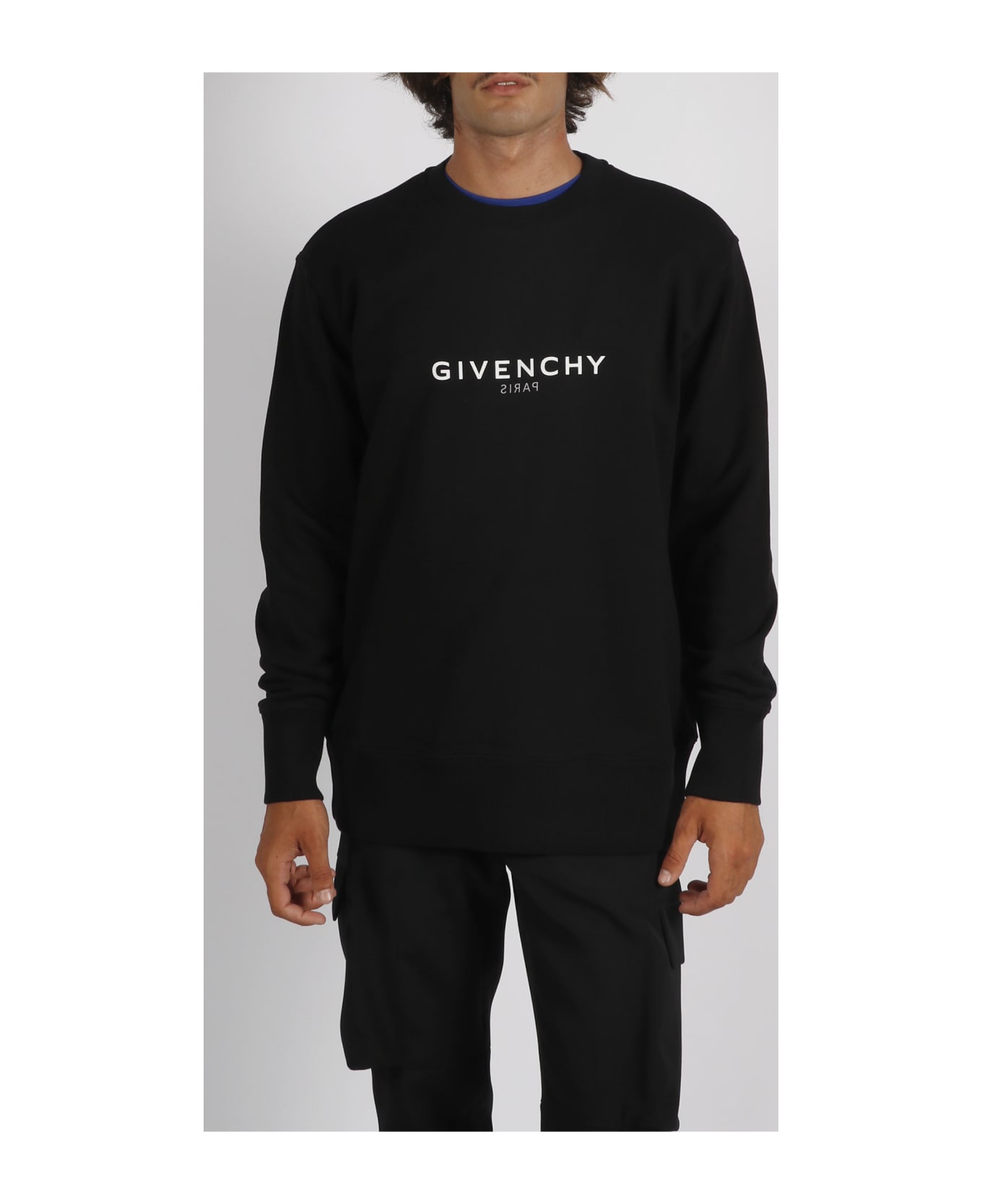 Givenchy Reverse Logo Sweatshirt - Black