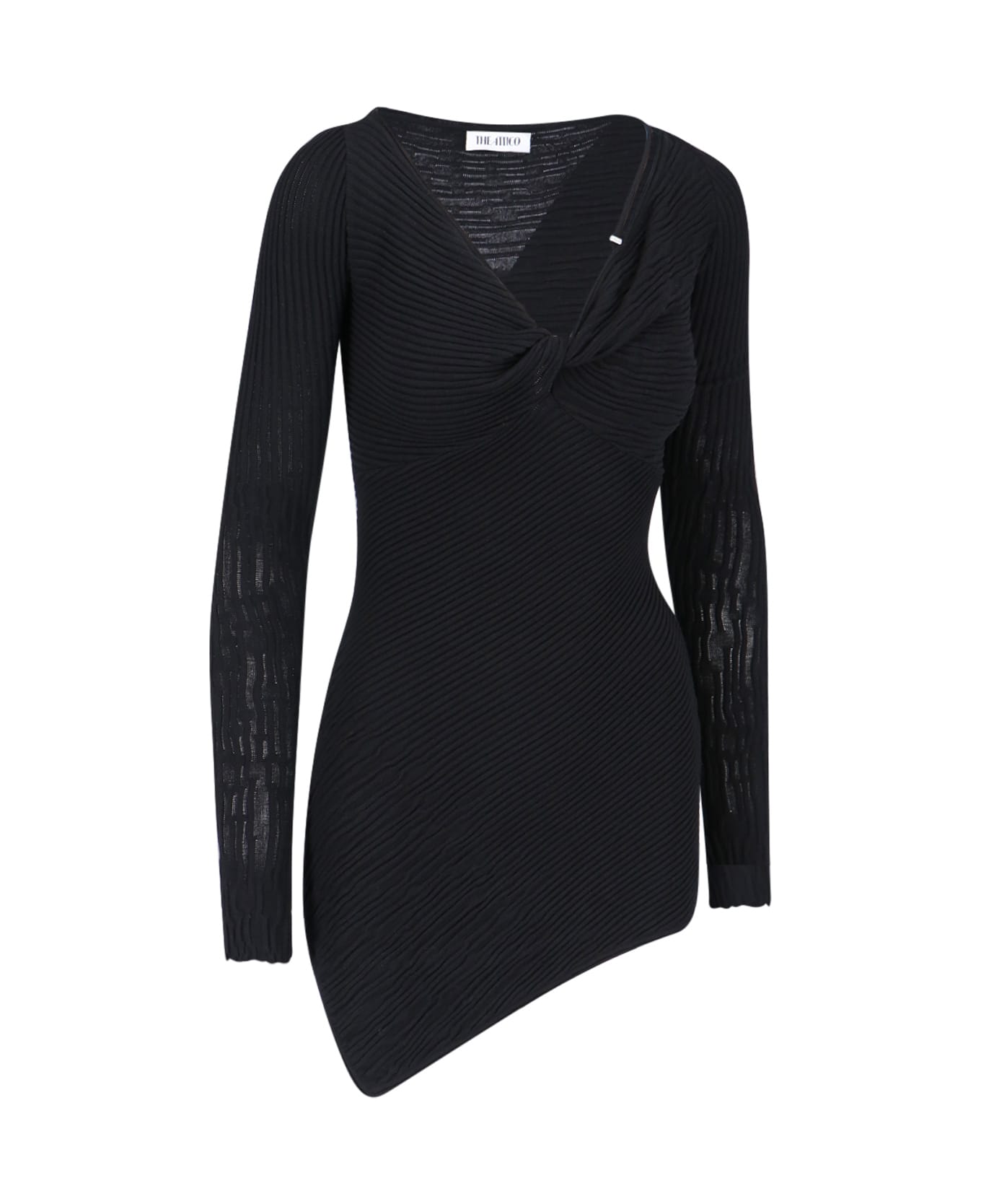 The Attico 'desai' Mini Dress - Black