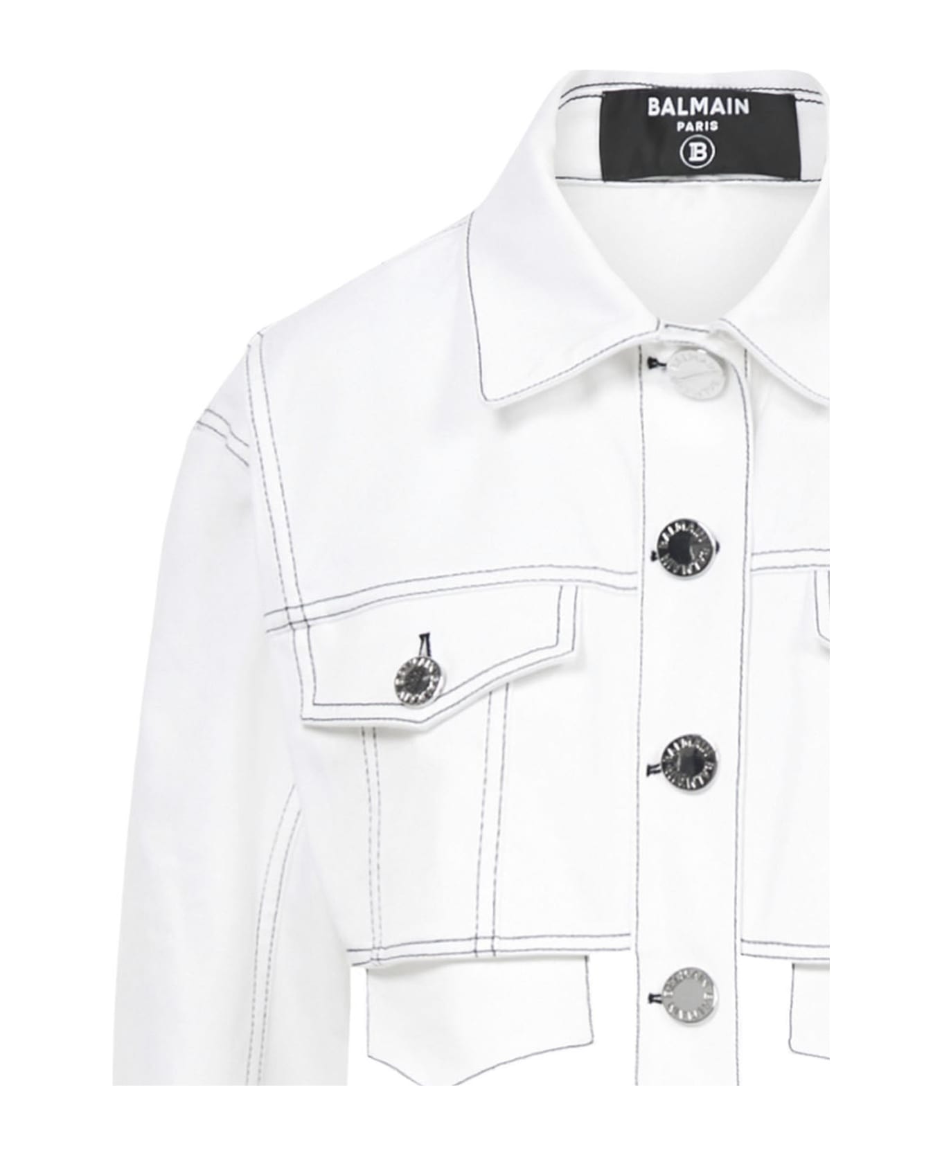 Balmain Paris Jacket - White