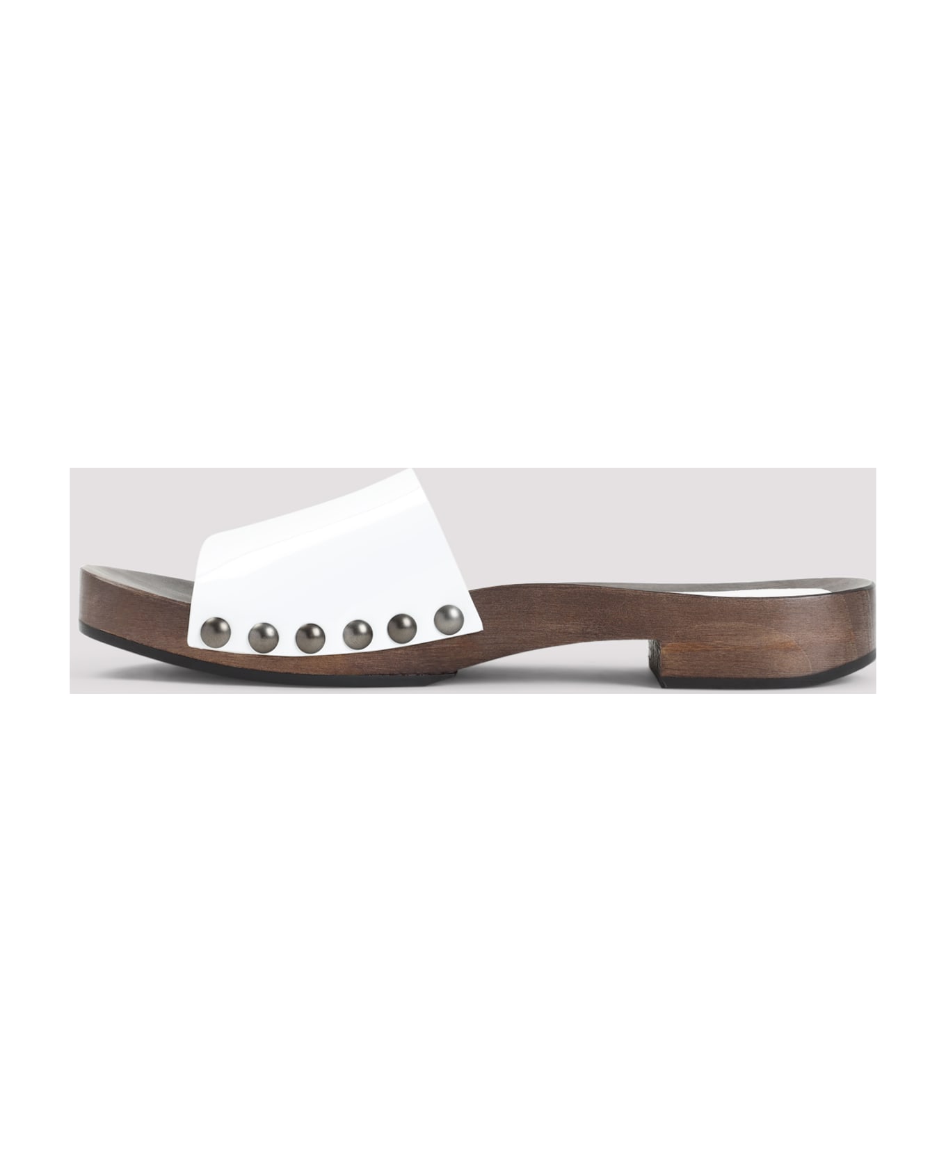 Miu Miu Clogs Sandals - Bianco