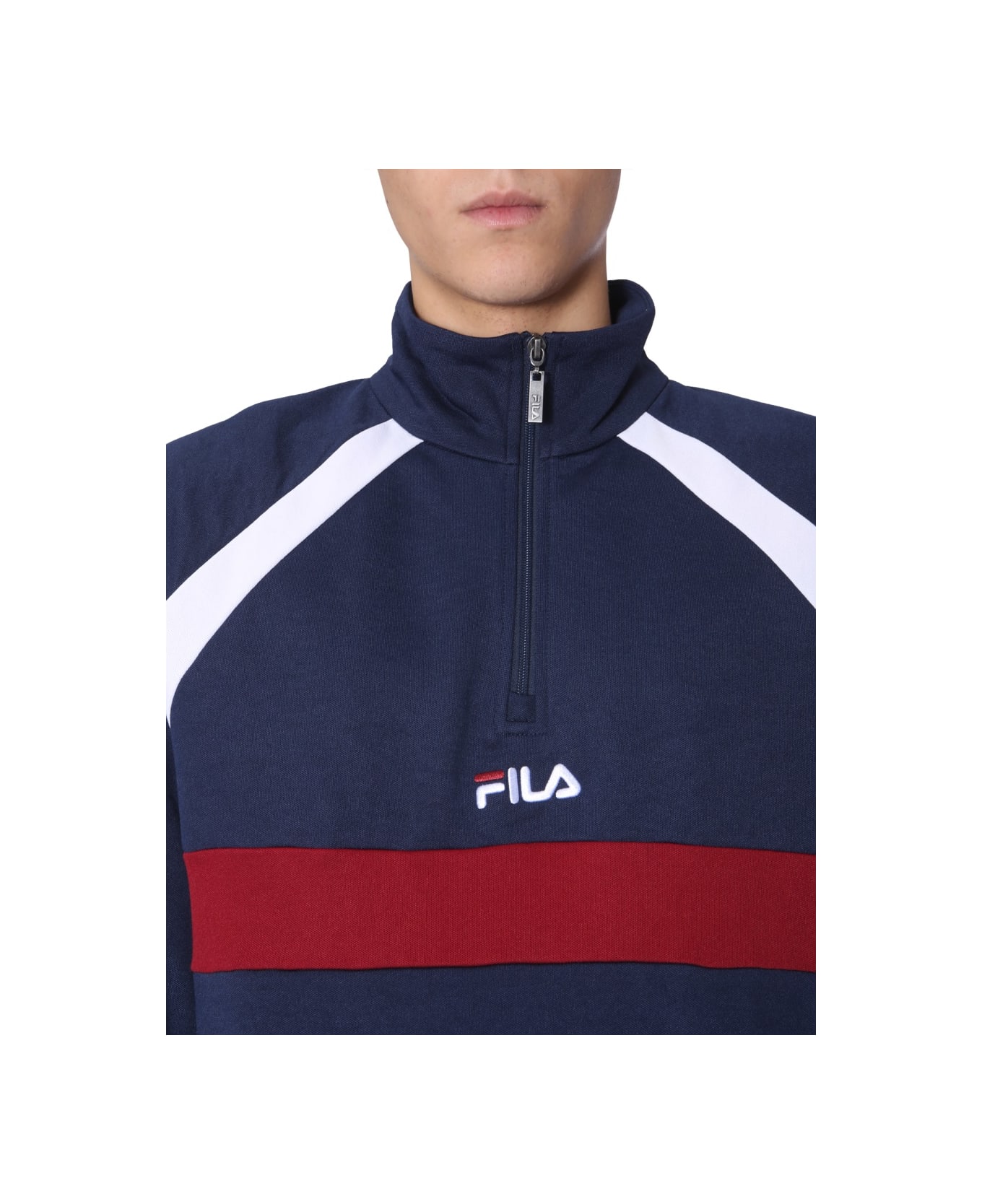 Fila "oligert" Track Sweatshirt - BLUE フリース