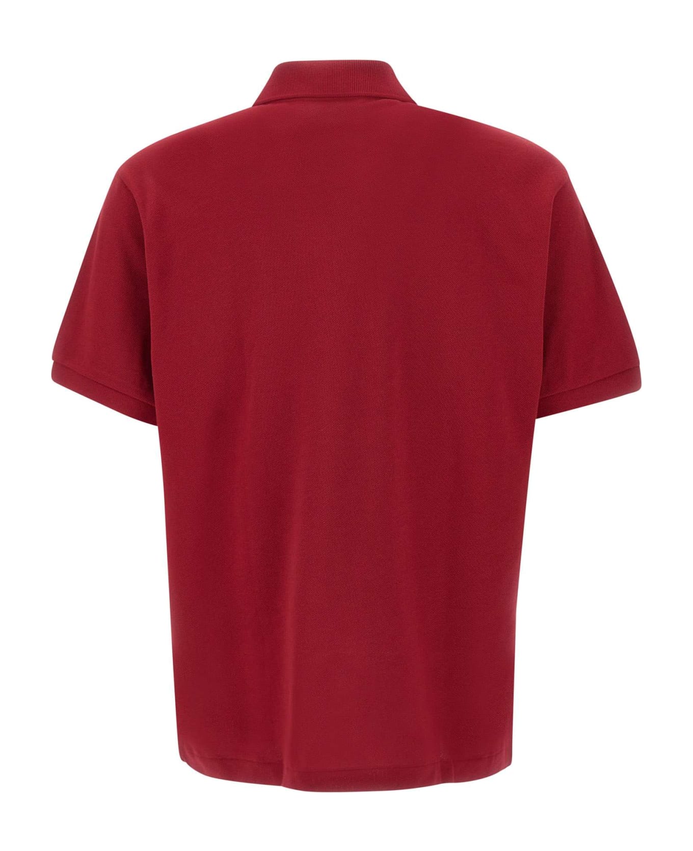 Lacoste Piqué Cotton Polo Shirt - RED ポロシャツ