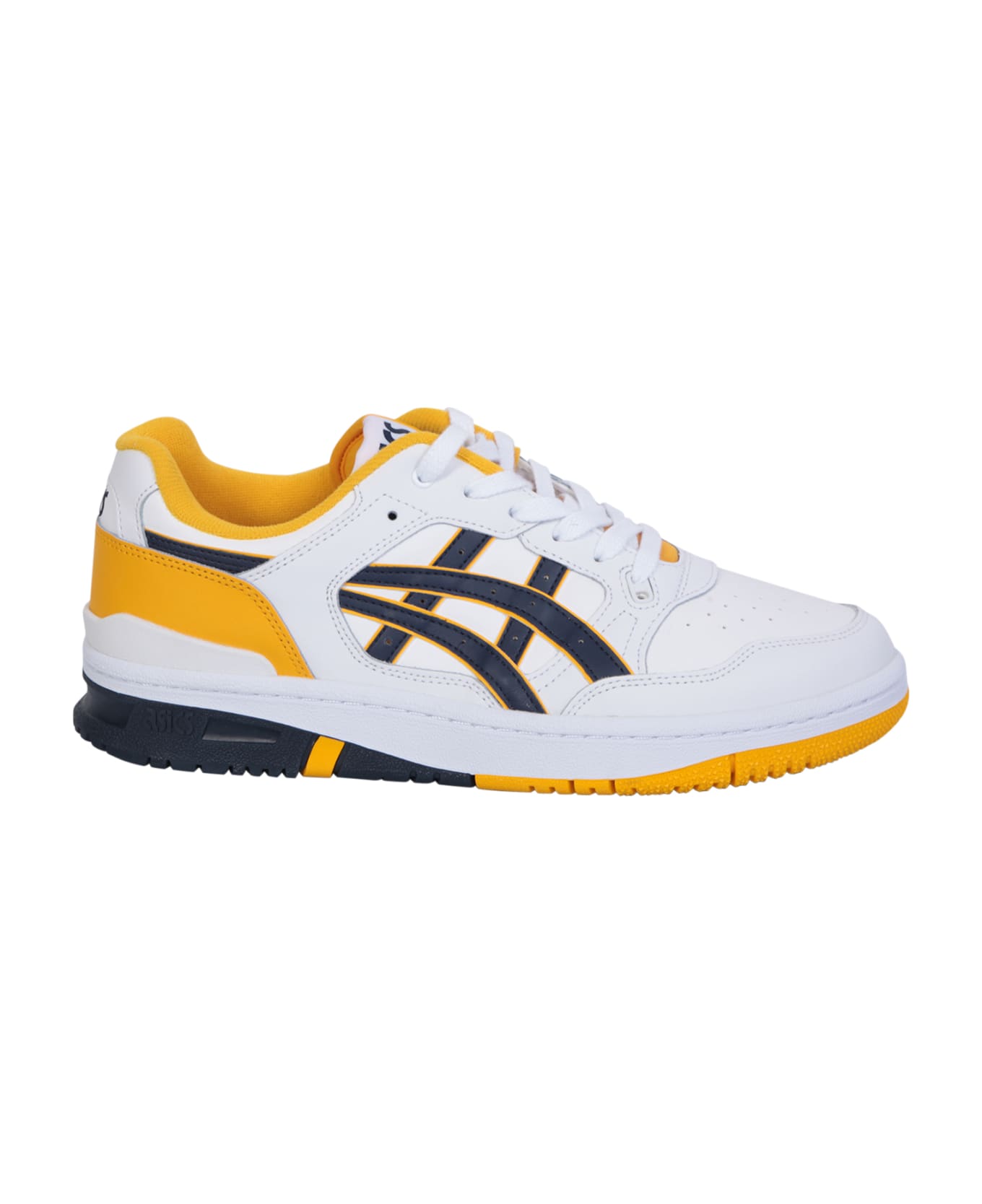 Asics White And Blue Ex89 Sneakers - 112