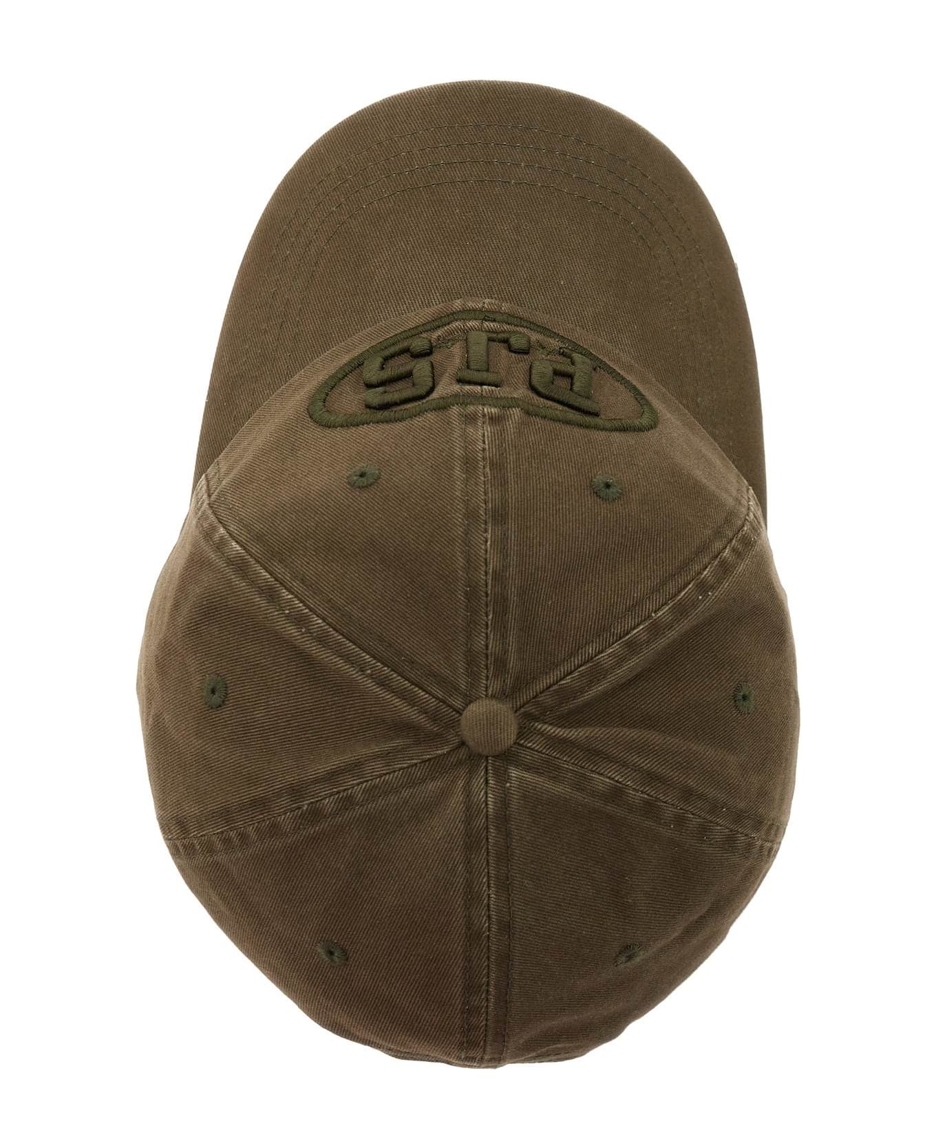 Parajumpers Baseball Cap With Embroidery - SURPLUS GREEN (Green) コート