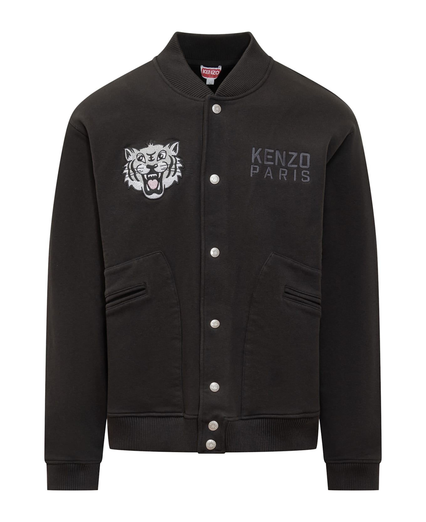 Kenzo 
gots Happy Tiger
 Bomber Jacket - BLACK