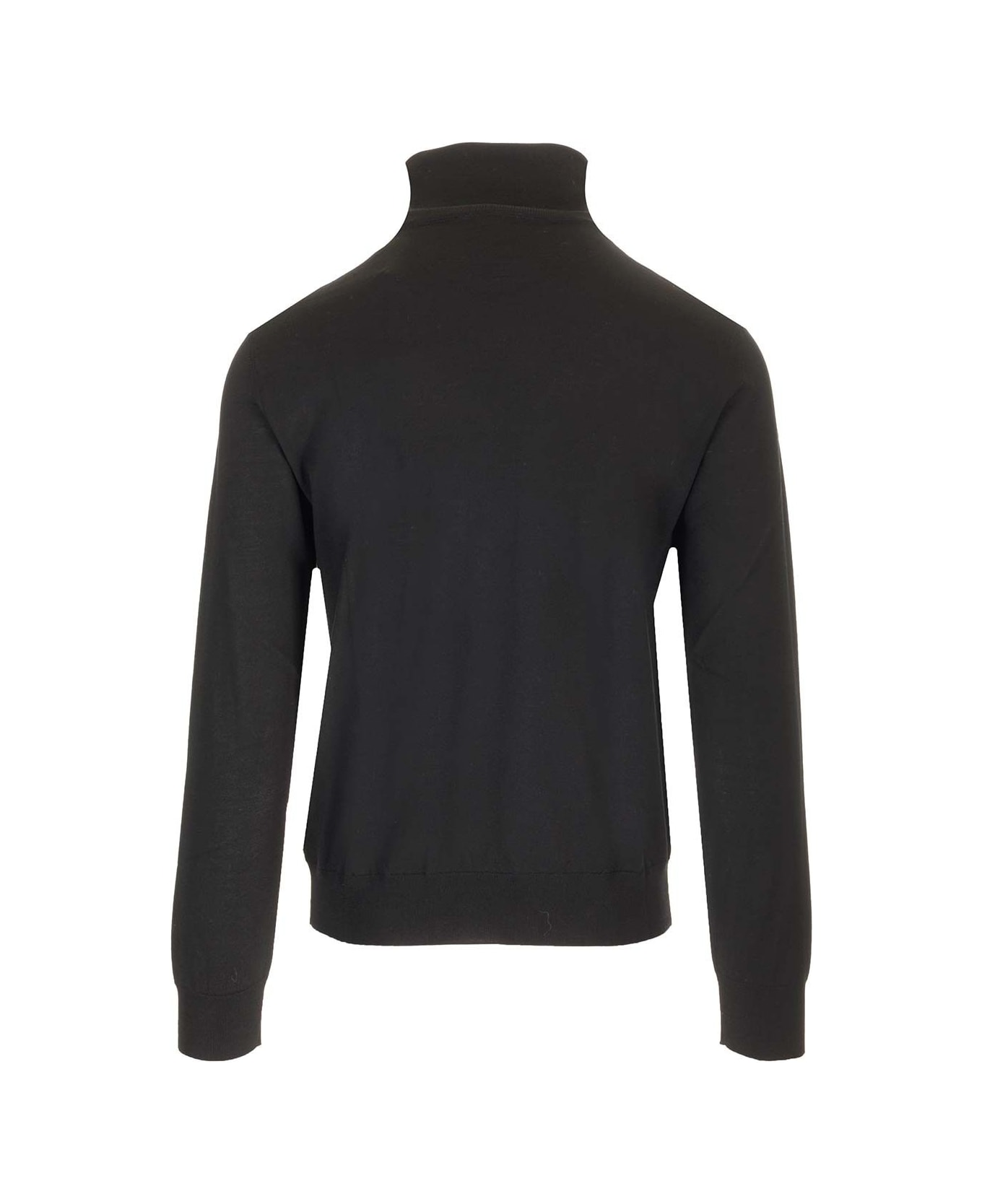 Valentino Vlogo High Neck Sweater - Black