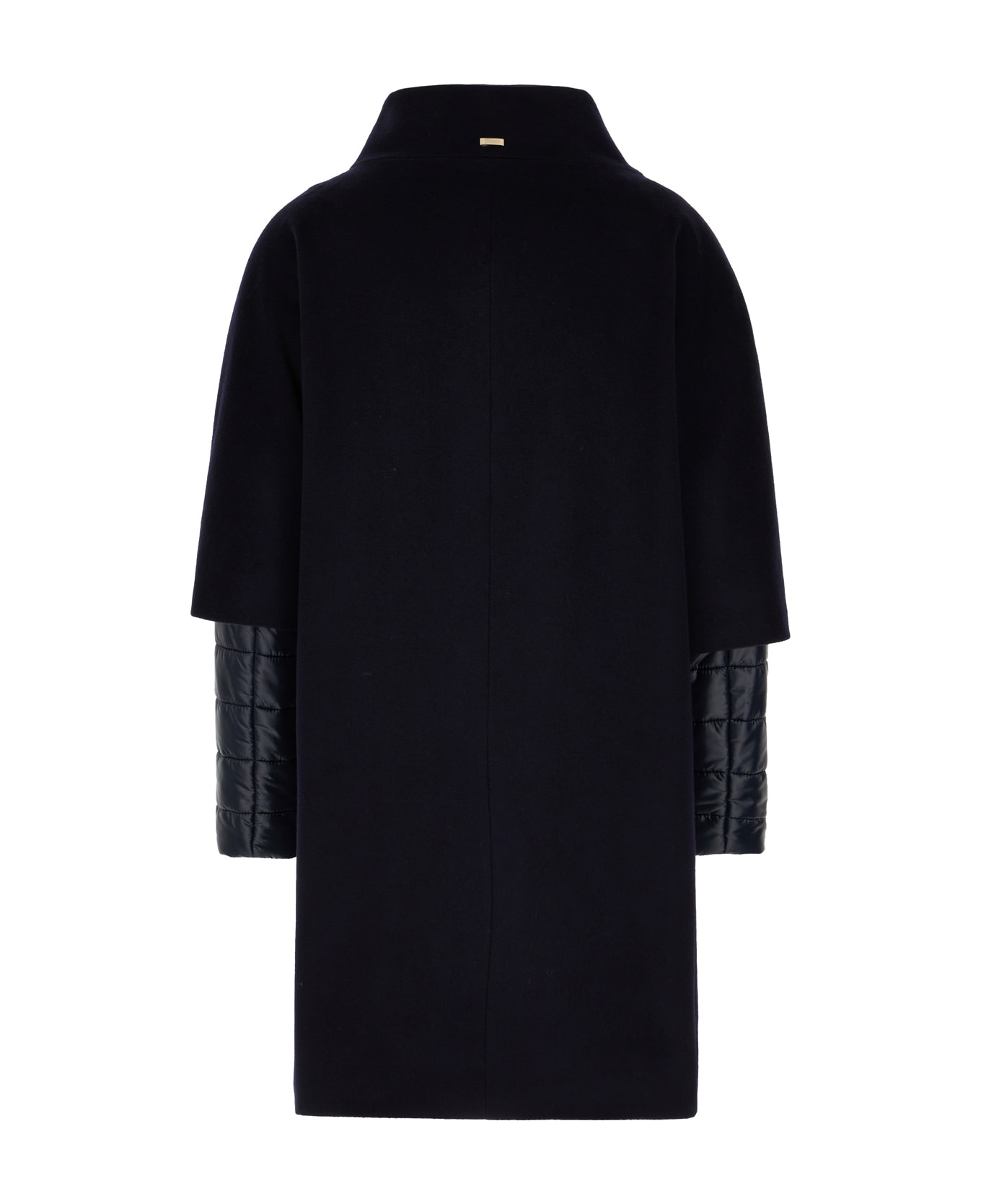 Herno Eco Wool Coat - NAVY