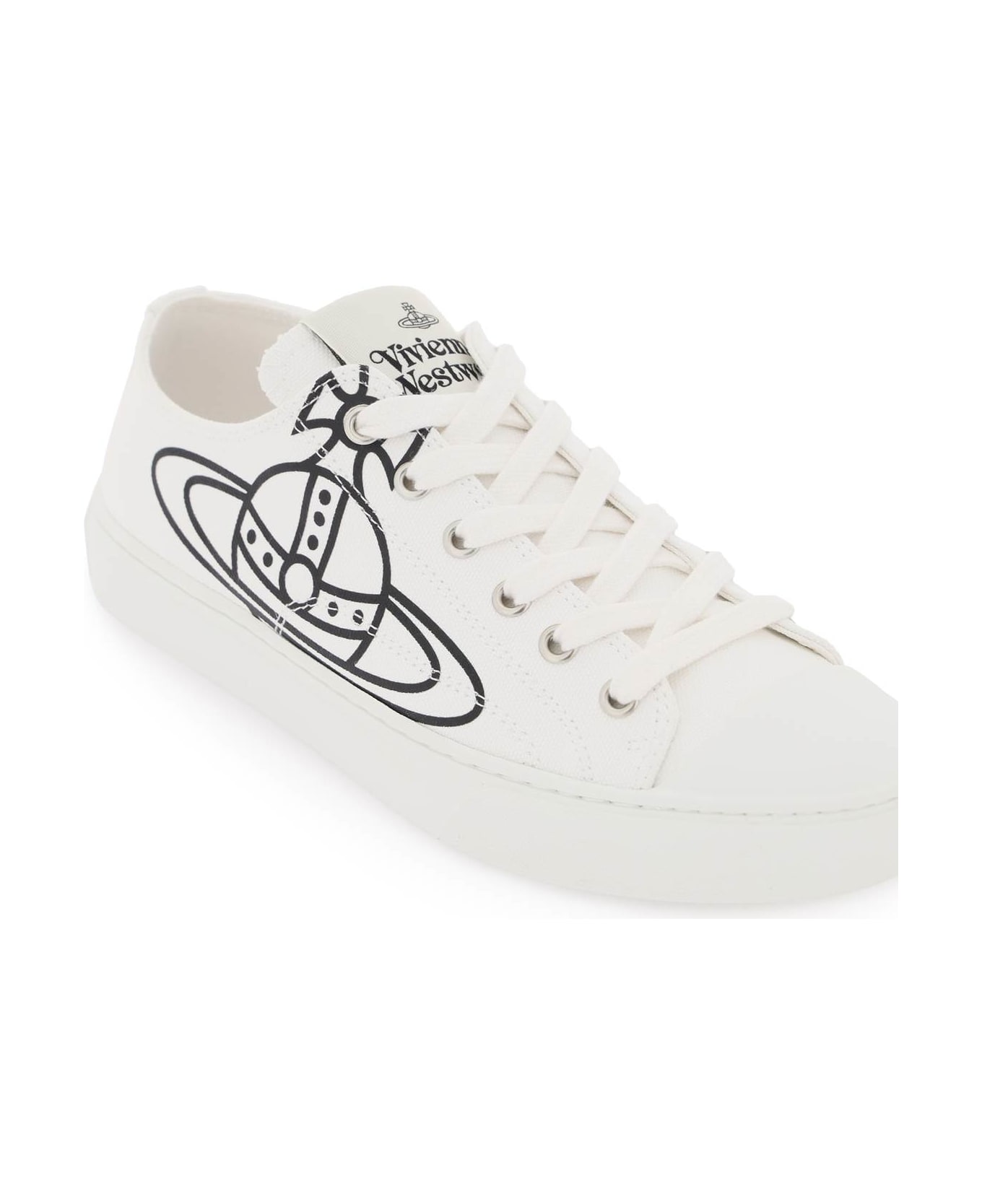 Vivienne Westwood Plimsoll Low Top 2.0 Sneakers - OPTIC WHITE (White)