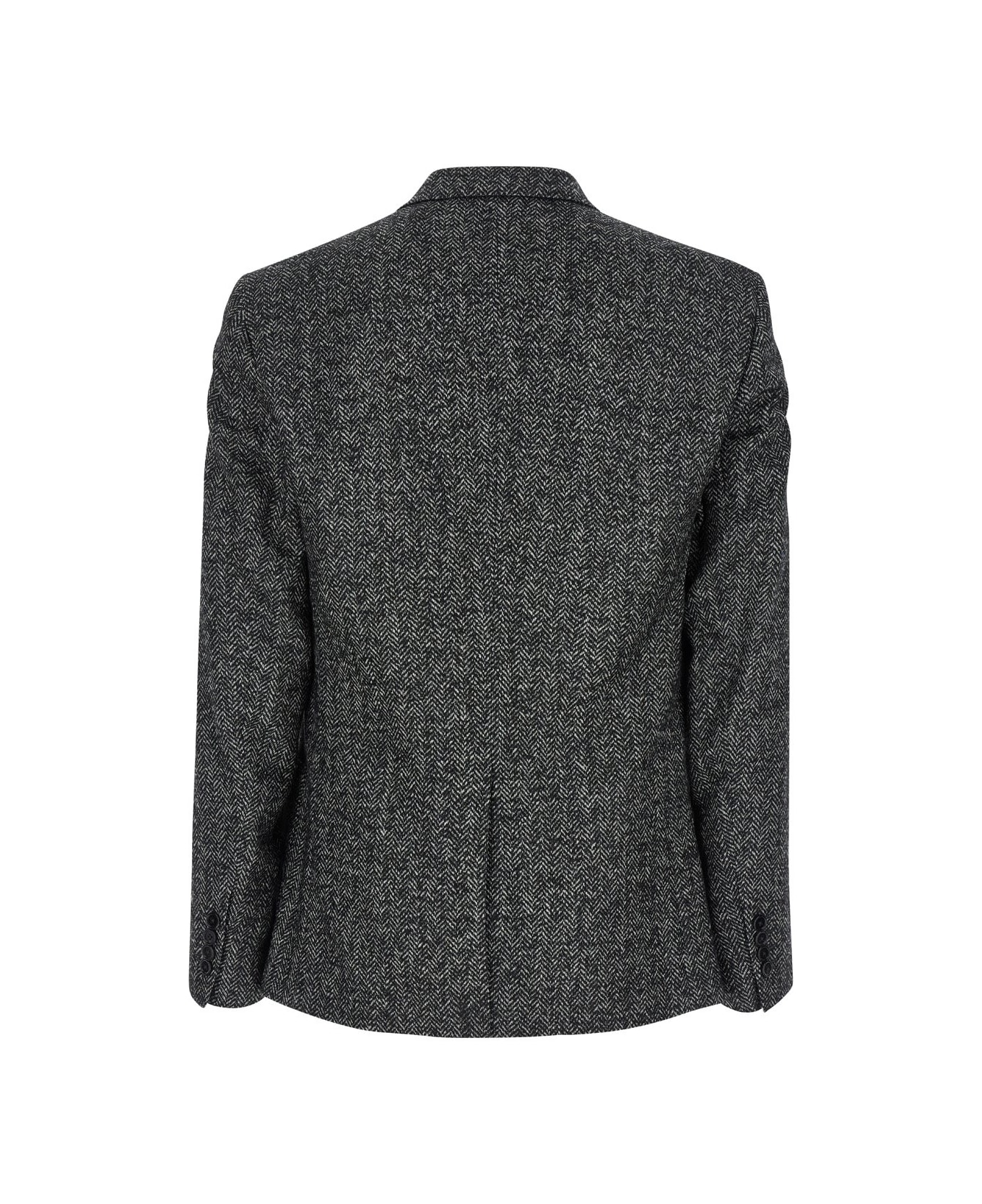 Dolce & Gabbana Single-breasted Portofino Fit Jacket - Grey