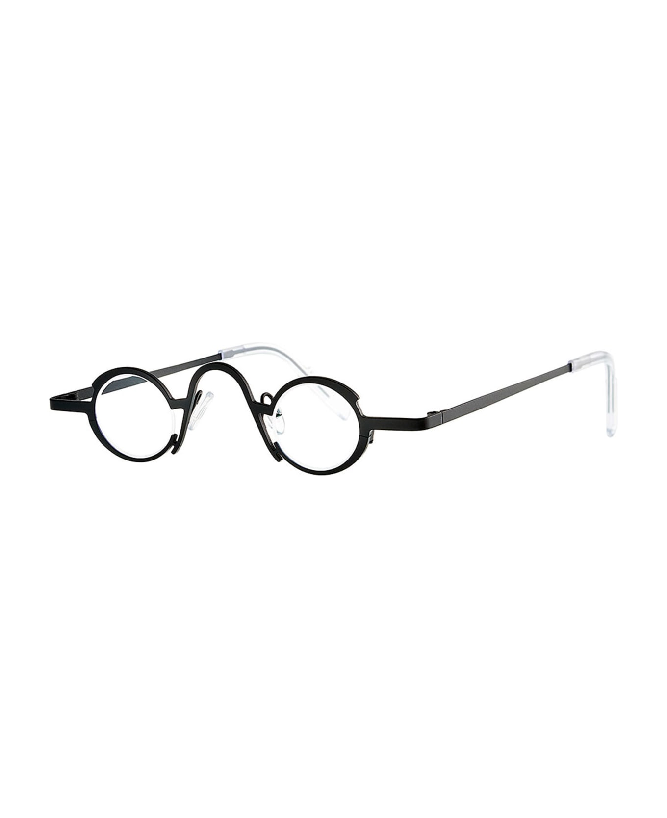 Theo Eyewear Vibration - Black Matte Rx Glasses - black matte アイウェア
