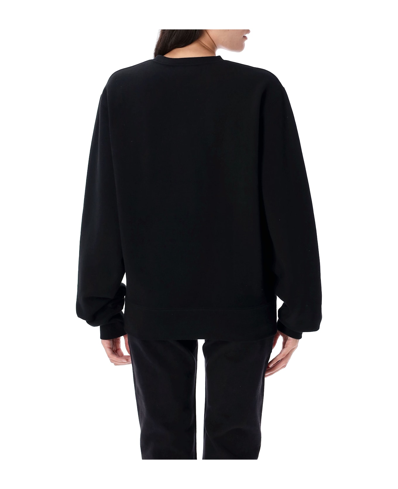 Saint Laurent Cassandre Sweatshirt - BLACK