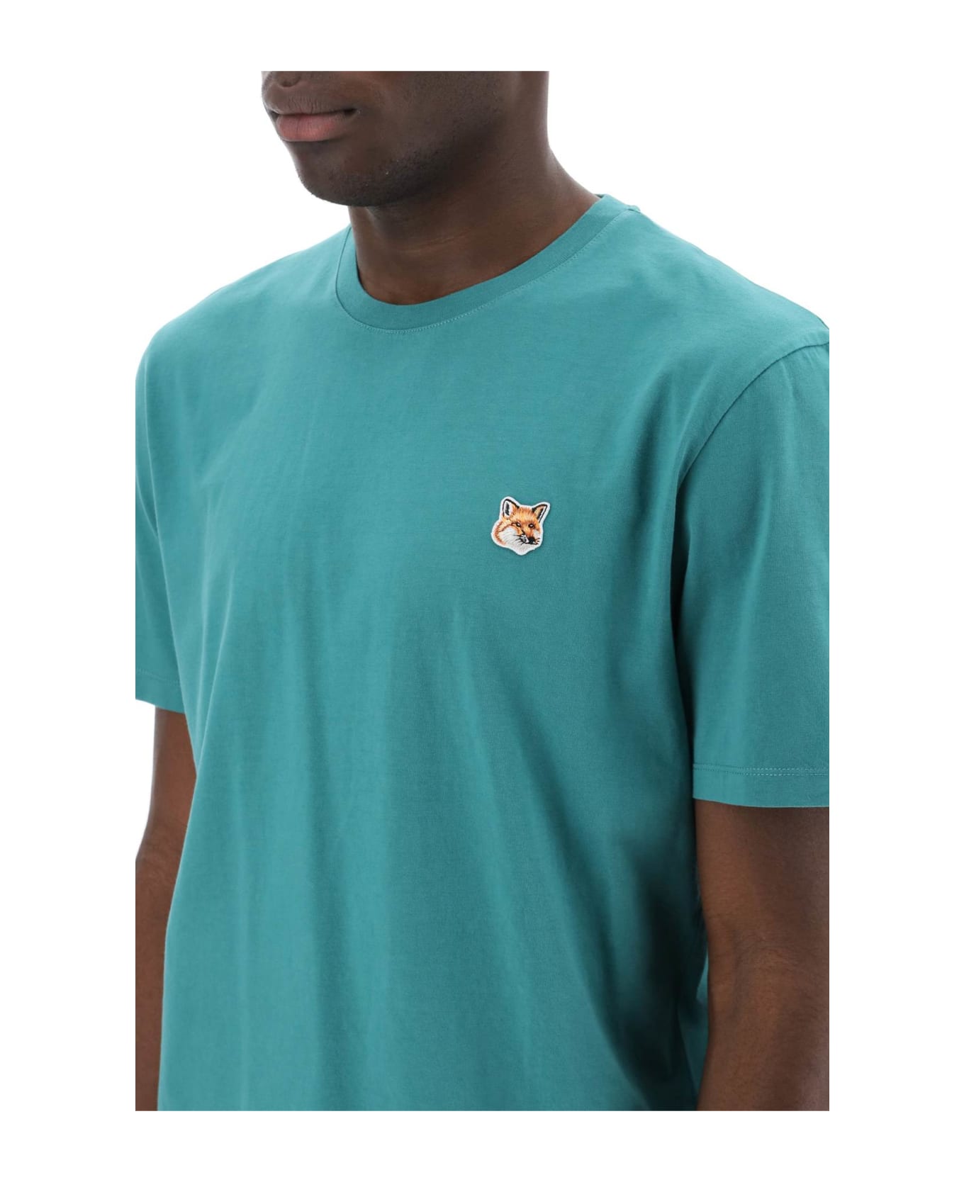 Maison Kitsuné Fox Head T-shirt - PINE (Green)