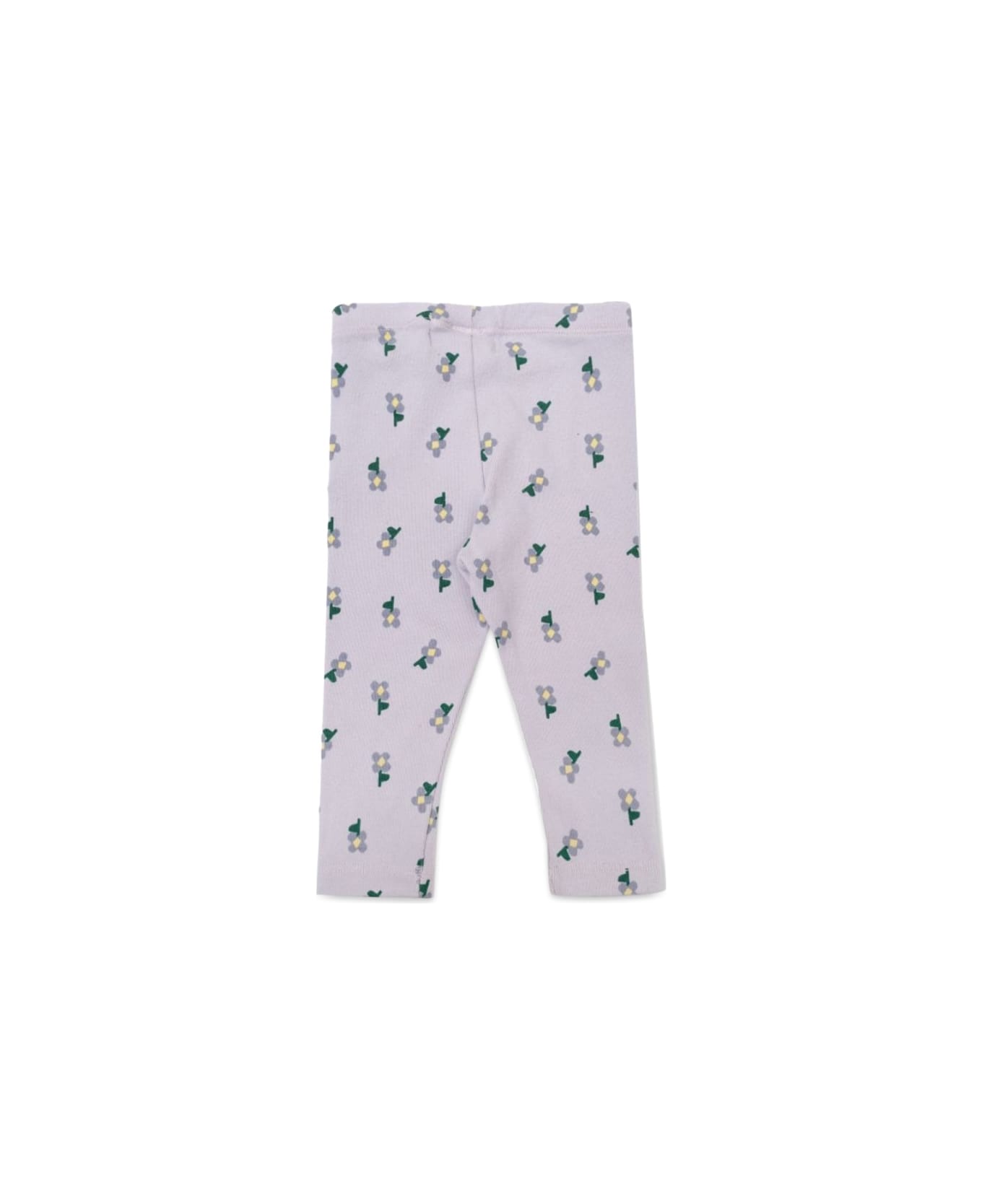 Bobo Choses Baby Pansy Flower All Over Leggings - LILAC